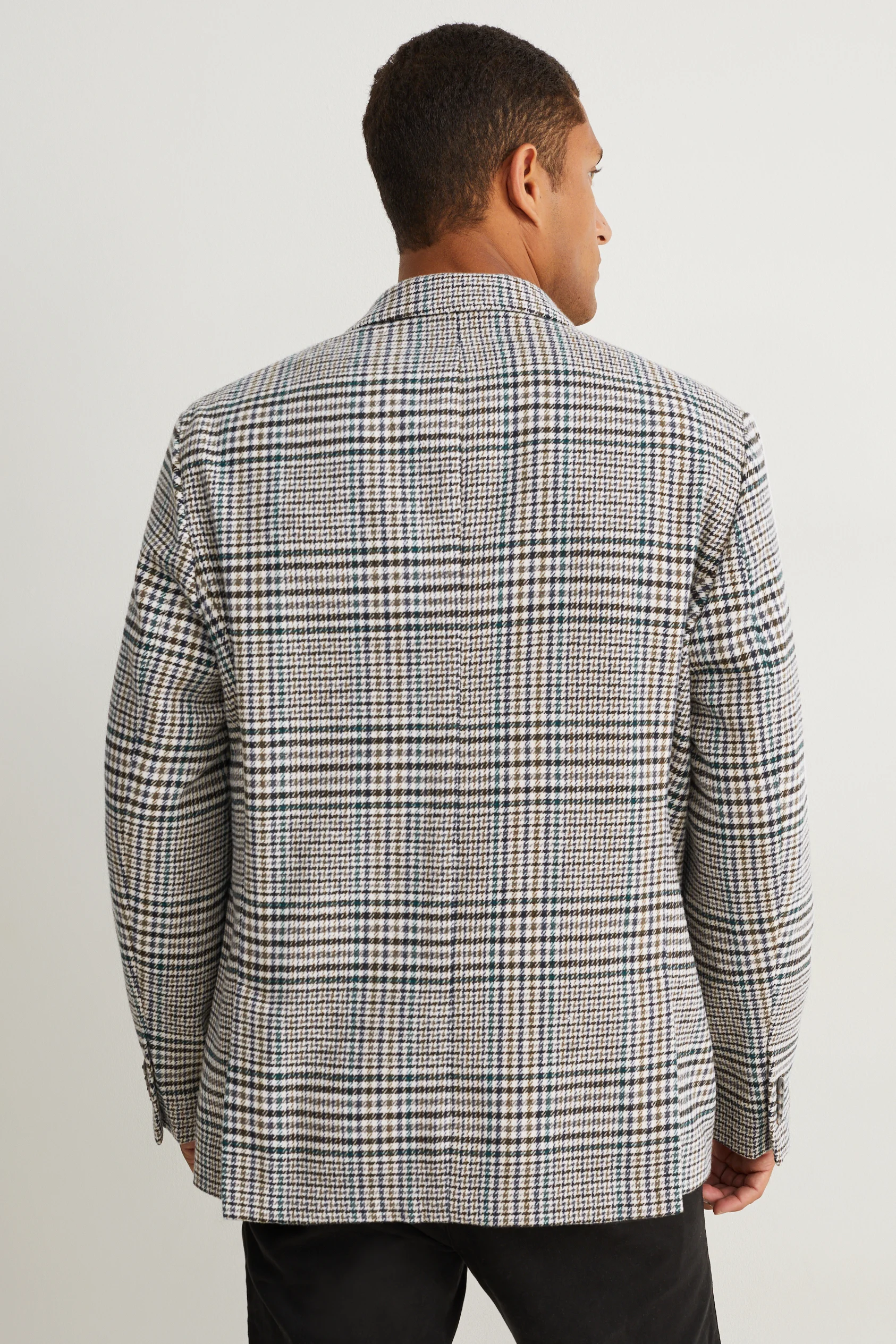 Tailored jacket - slim fit - check