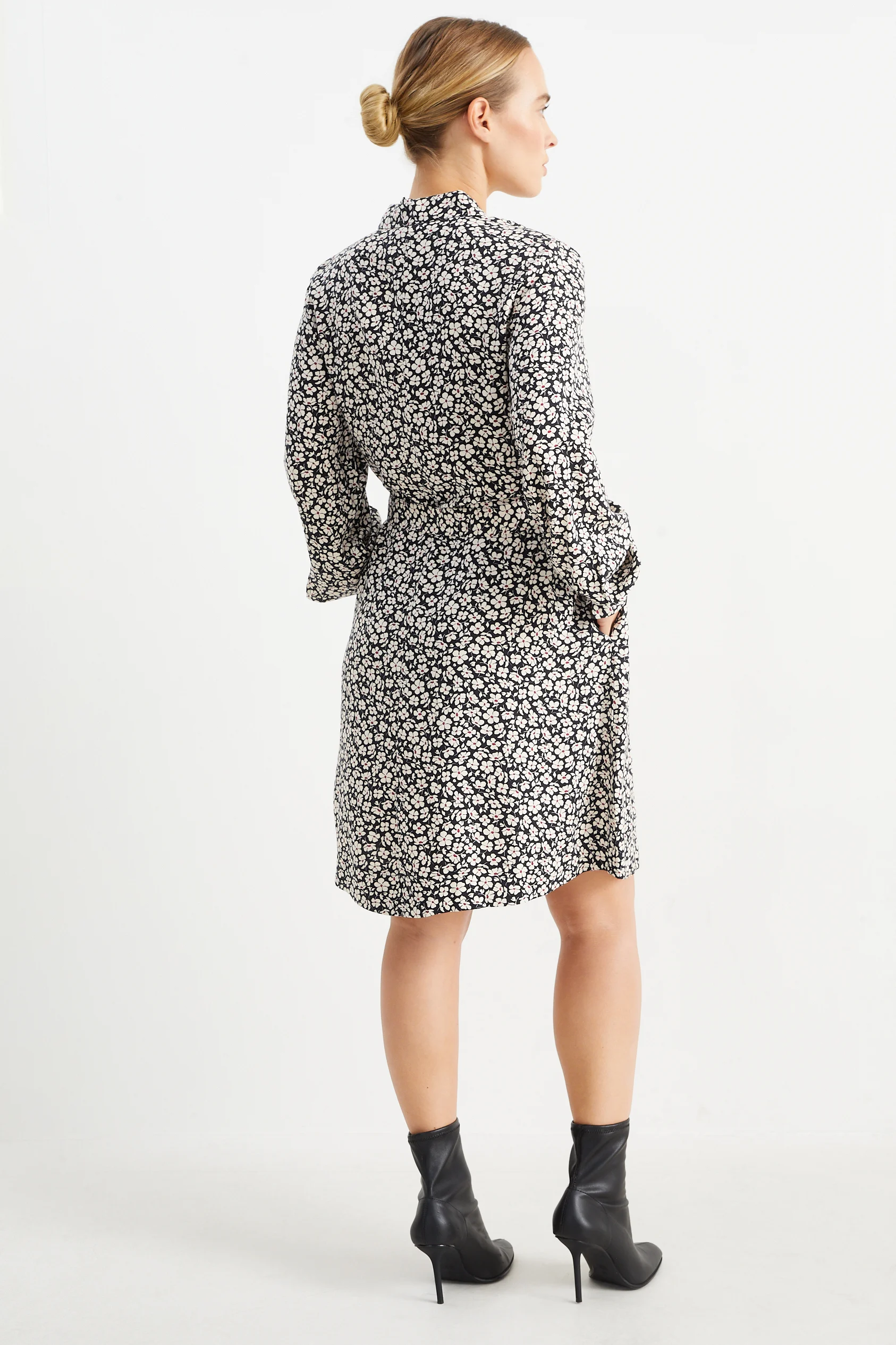 Shirt dress - floral