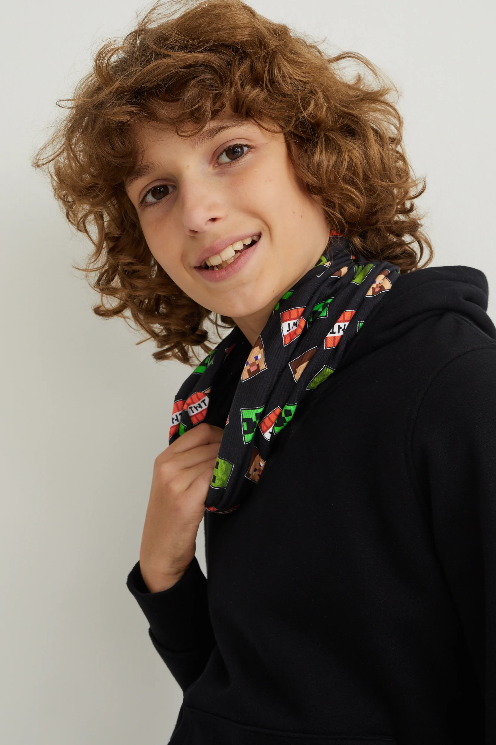 Minecraft - knitted snood