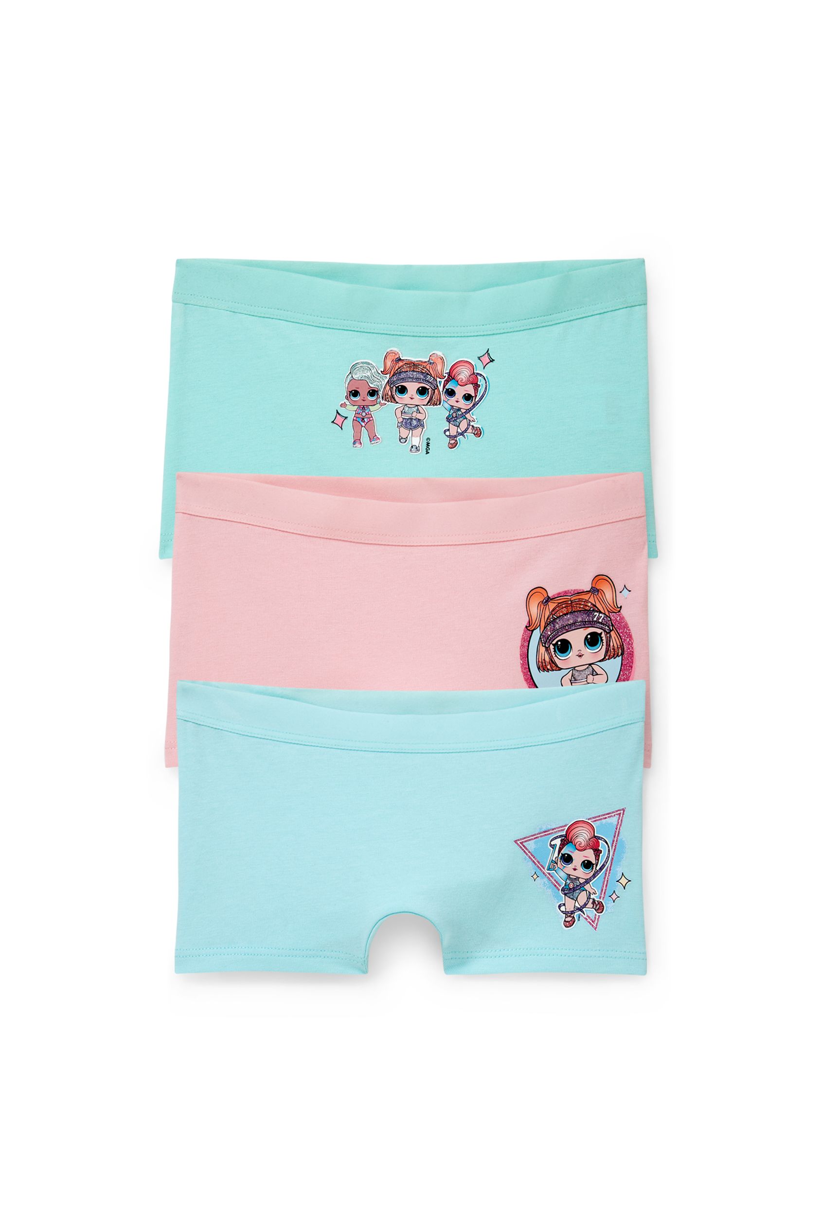 Multipack of 3 - L.O.L. Surprise - shorts