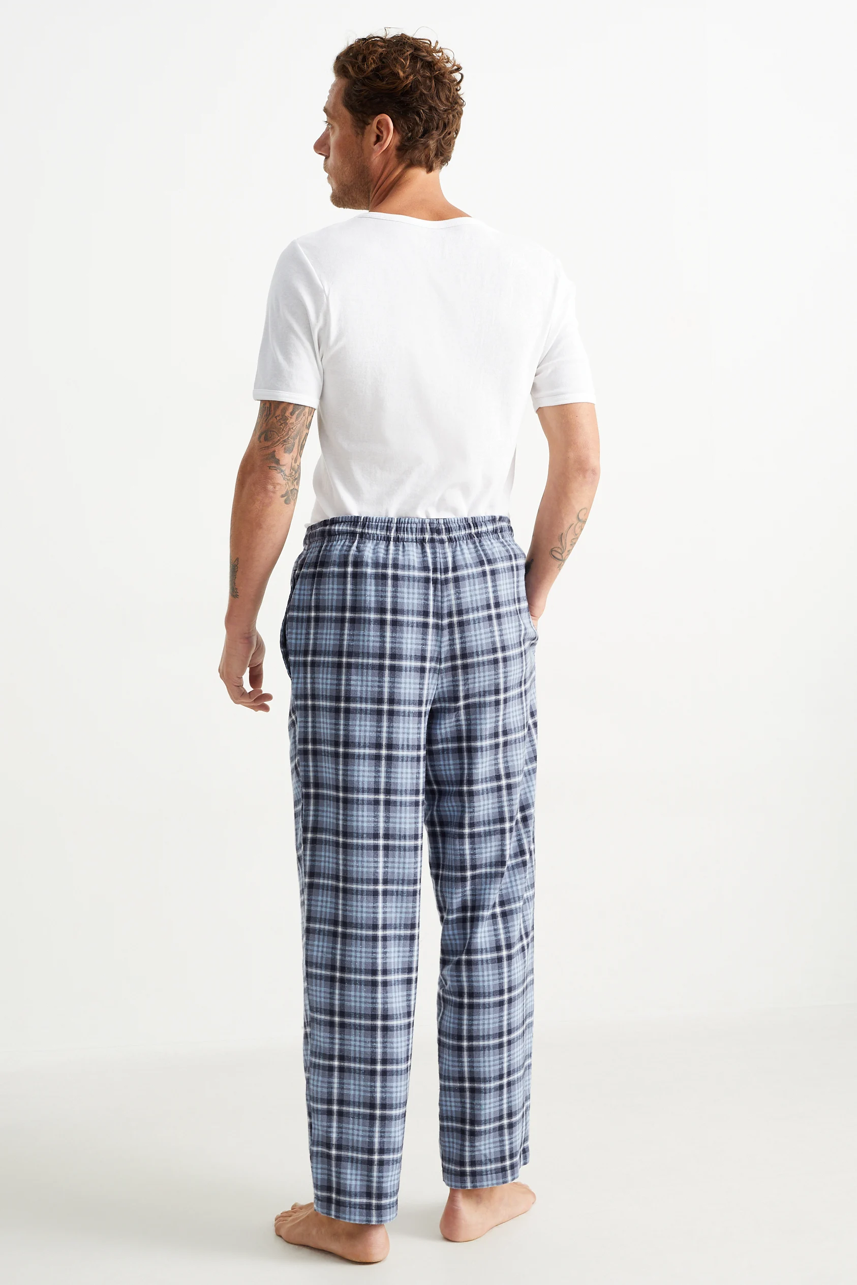 Flannel pyjama bottoms