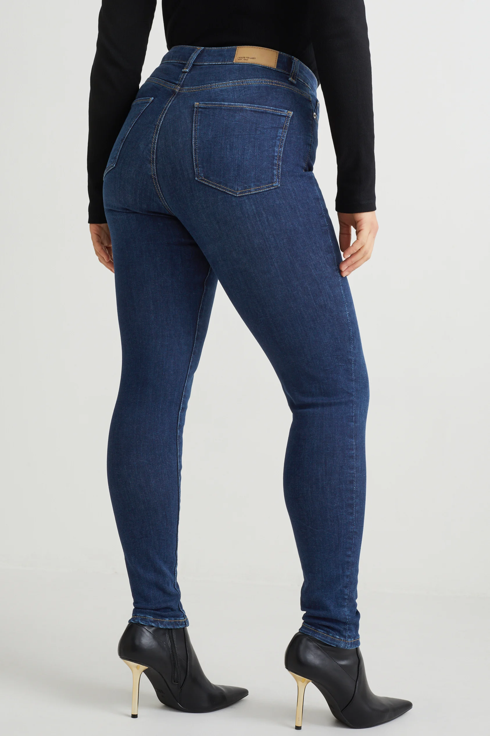 Curvy jeans - high waist - skinny fit - LYCRA?