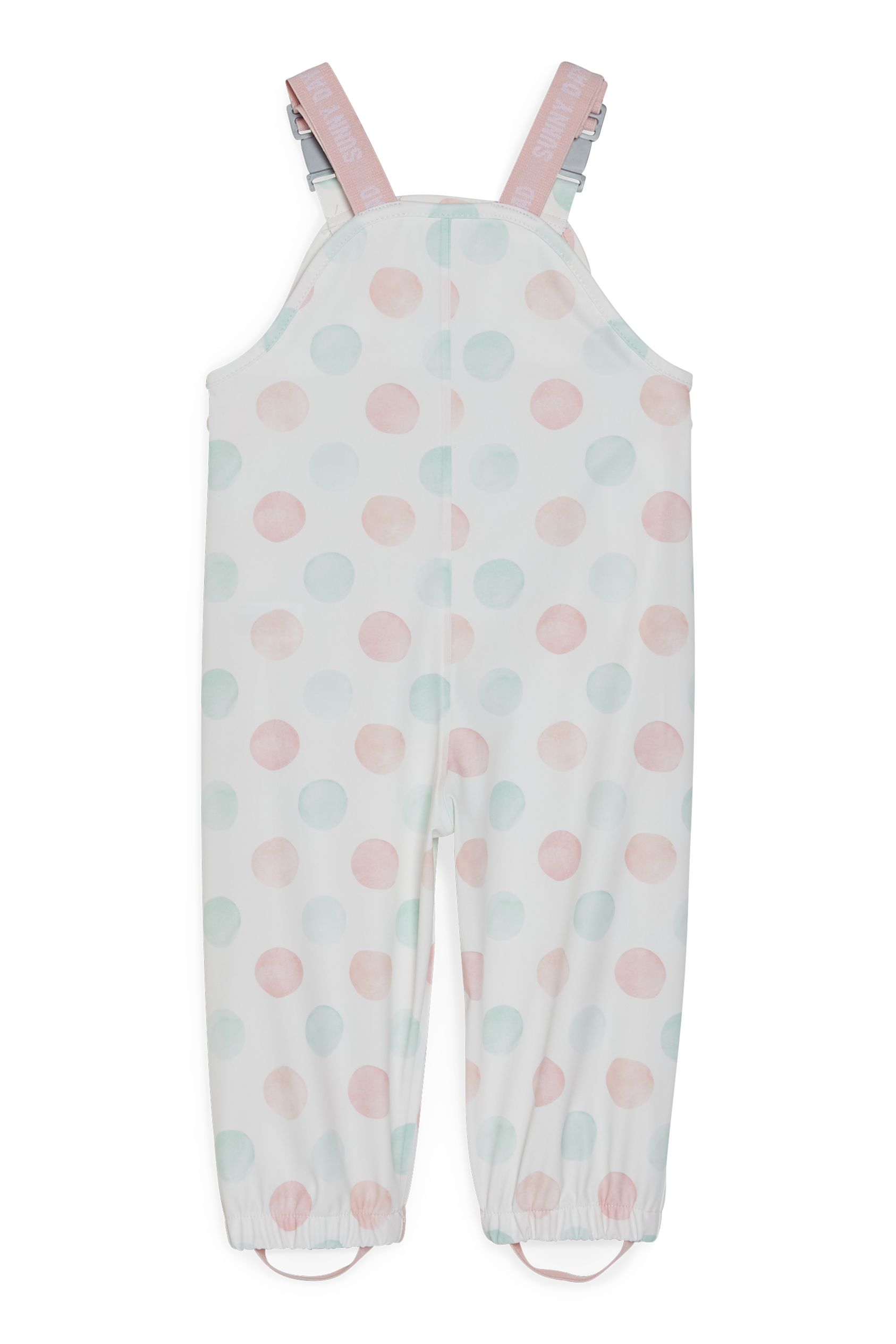 Baby waterproof trousers - polka dot