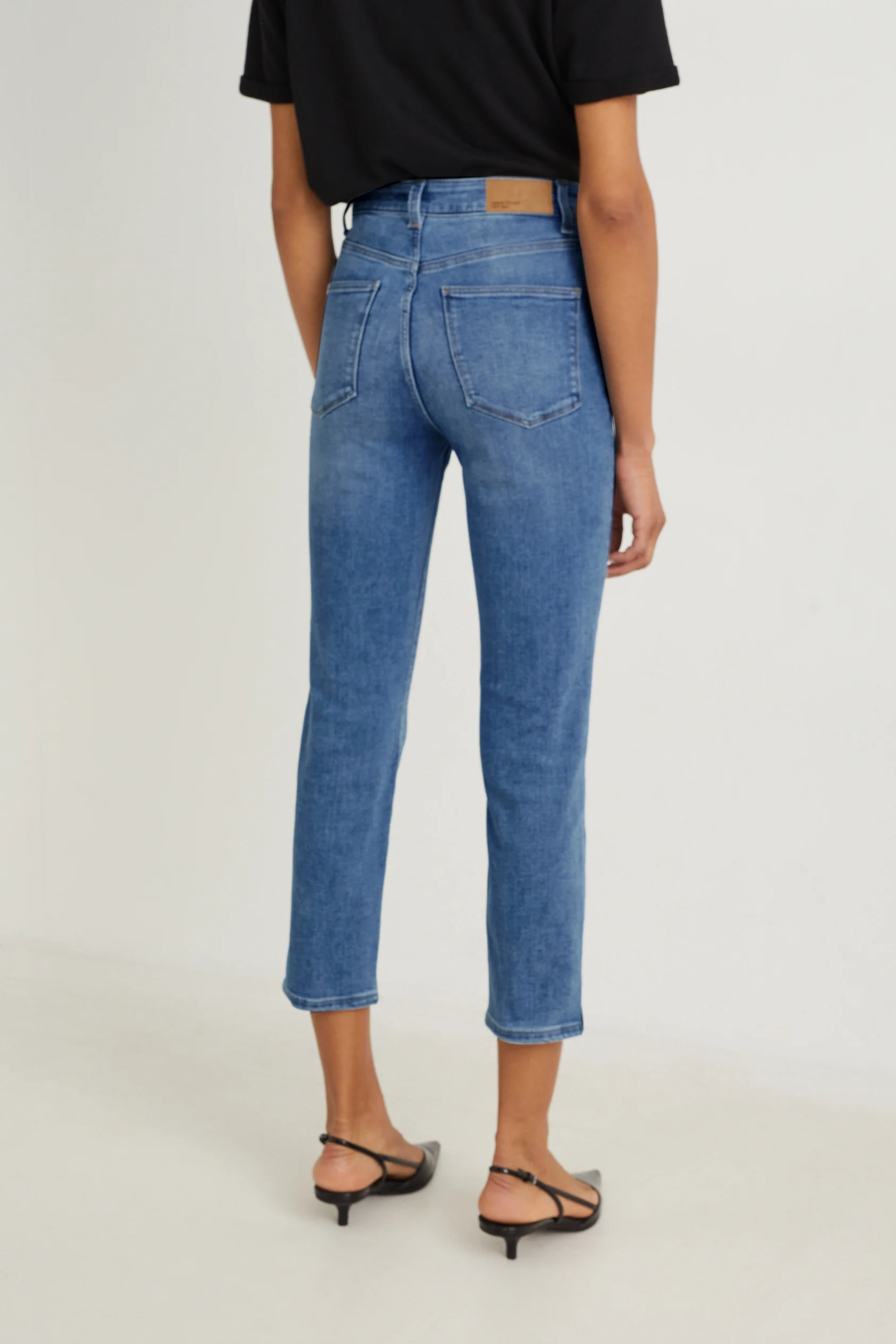 Slim jeans - high waist