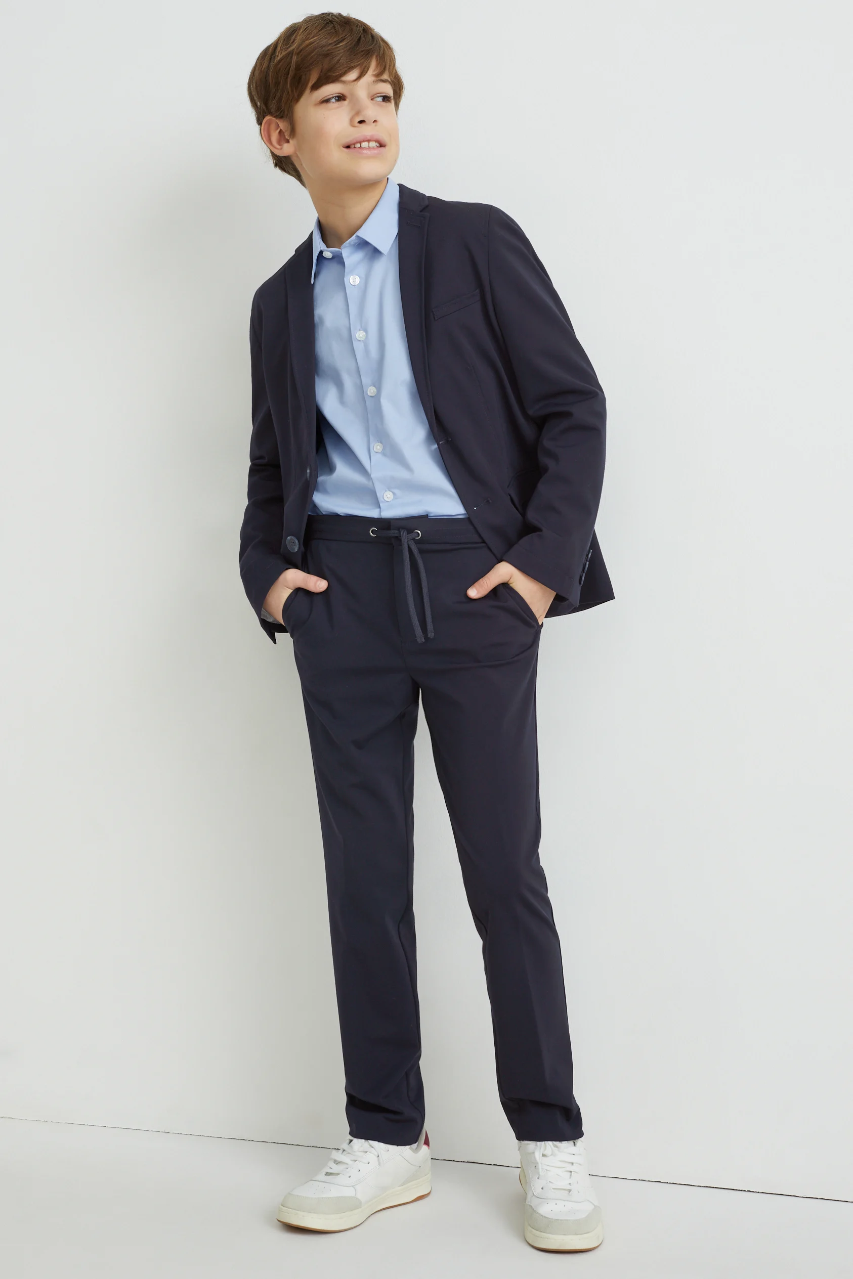 Mix-and-match trousers - LYCRA?