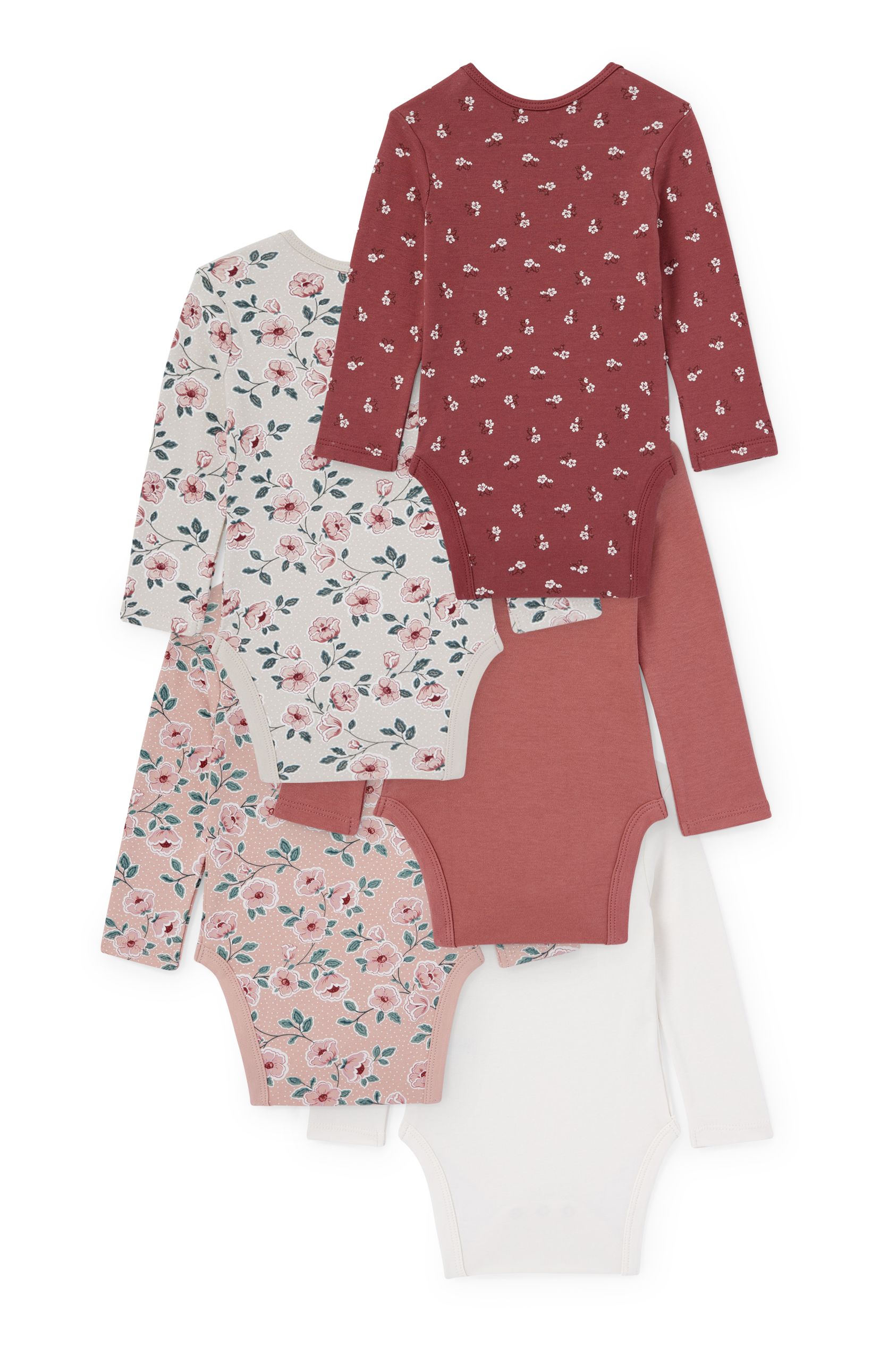 Multipack of 5 - baby bodysuit