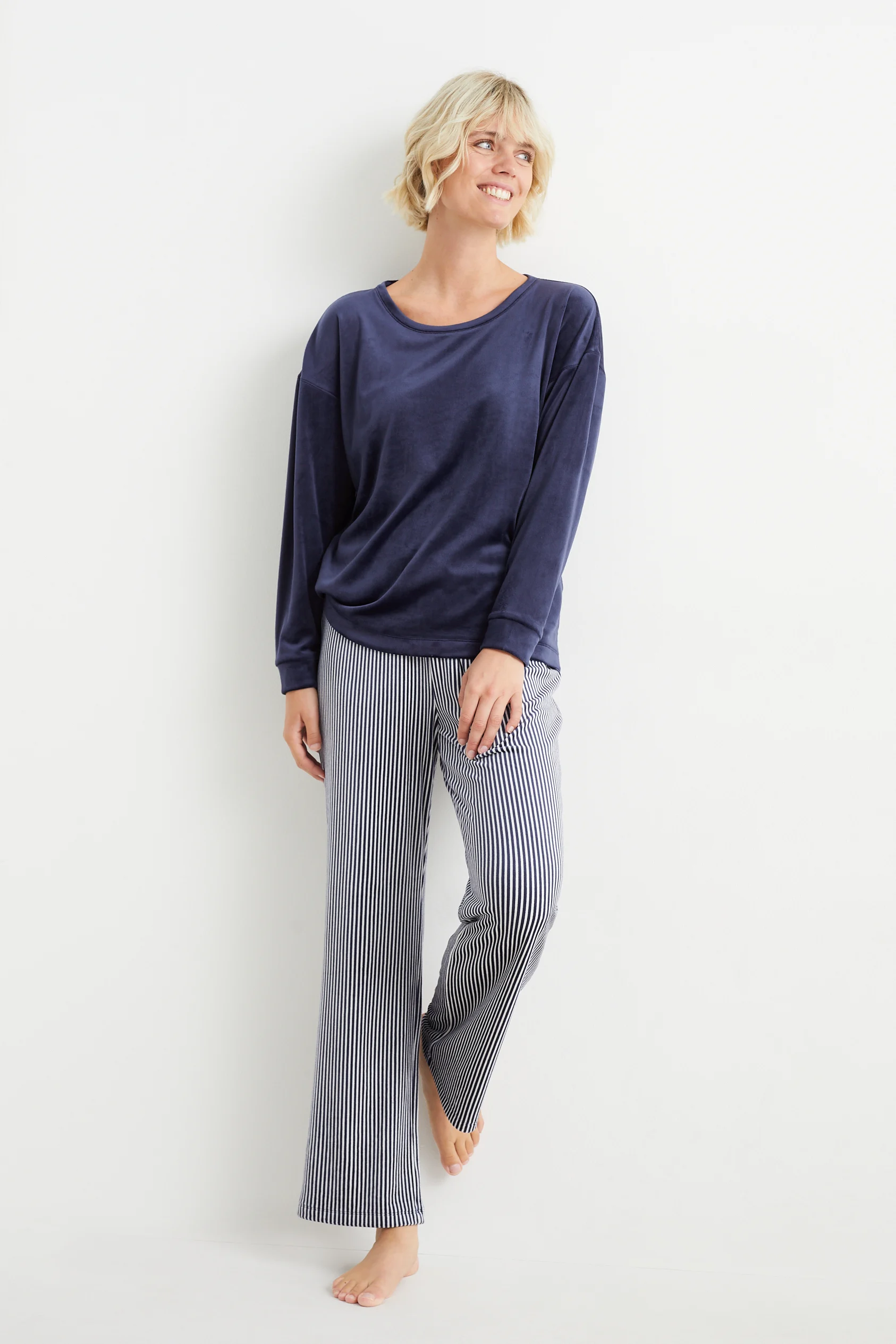 Velour winter pyjamas