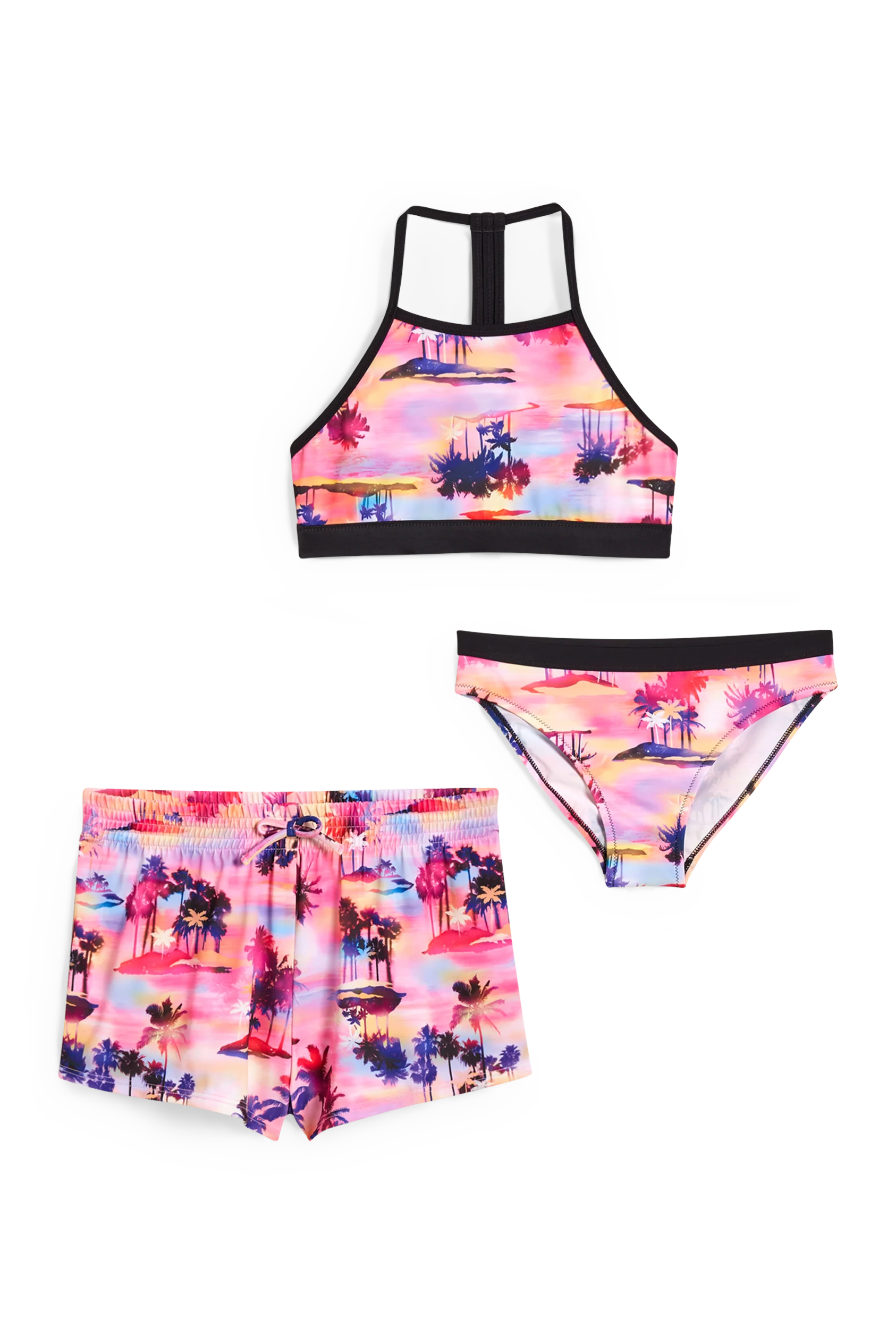 Set - bikini and swim shorts - LYCRA? XTRA LIFE? - 3 piece