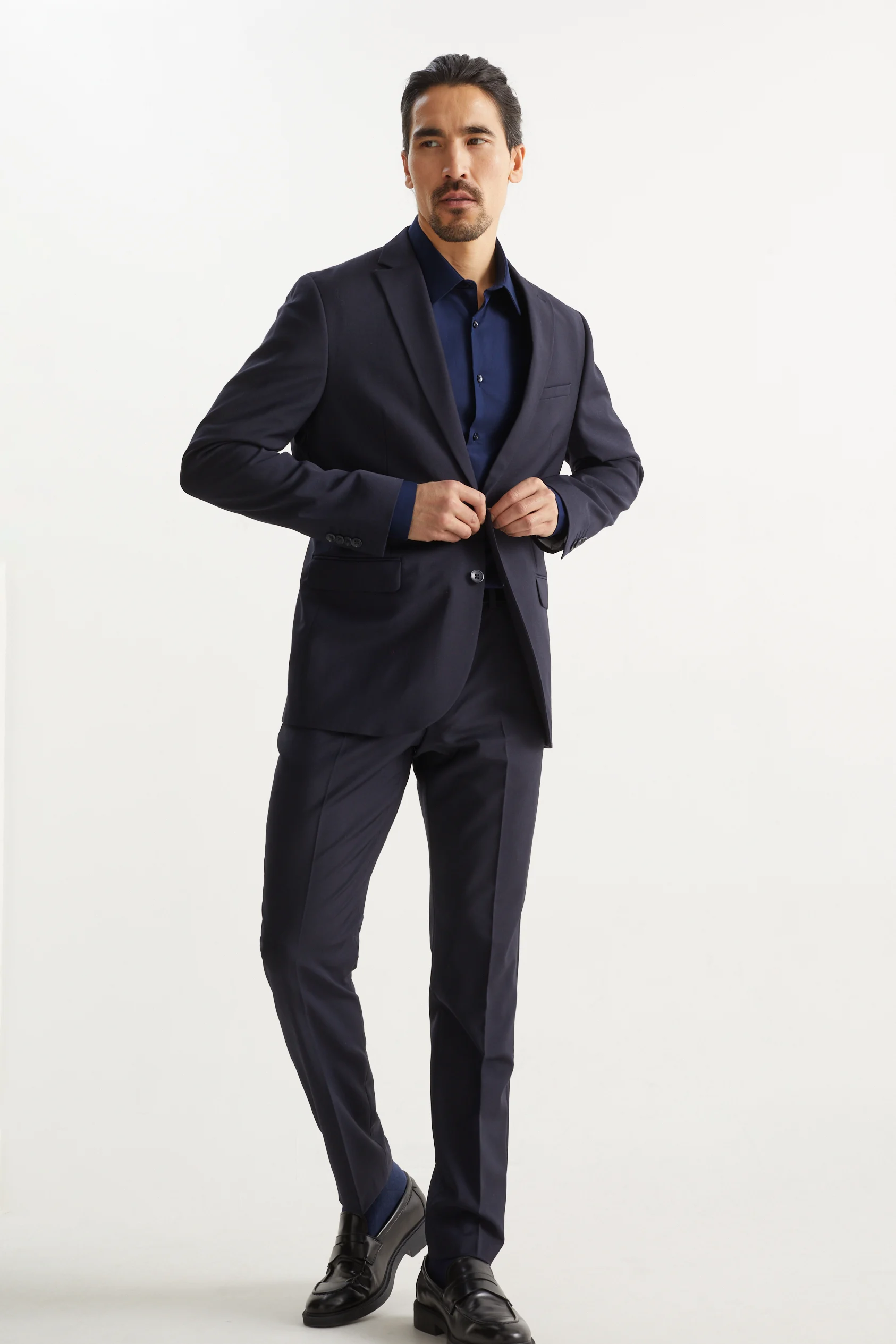 Business shirt - slim fit - kent collar - easy-iron