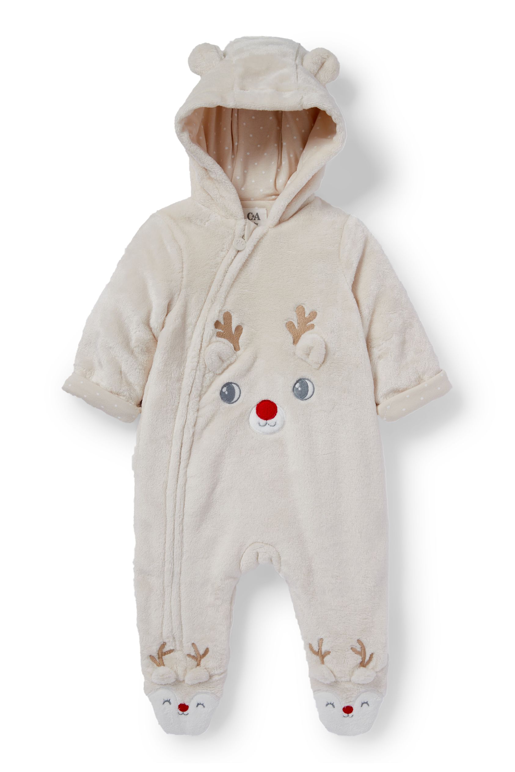 Rudolph - baby Christmas jumpsuit