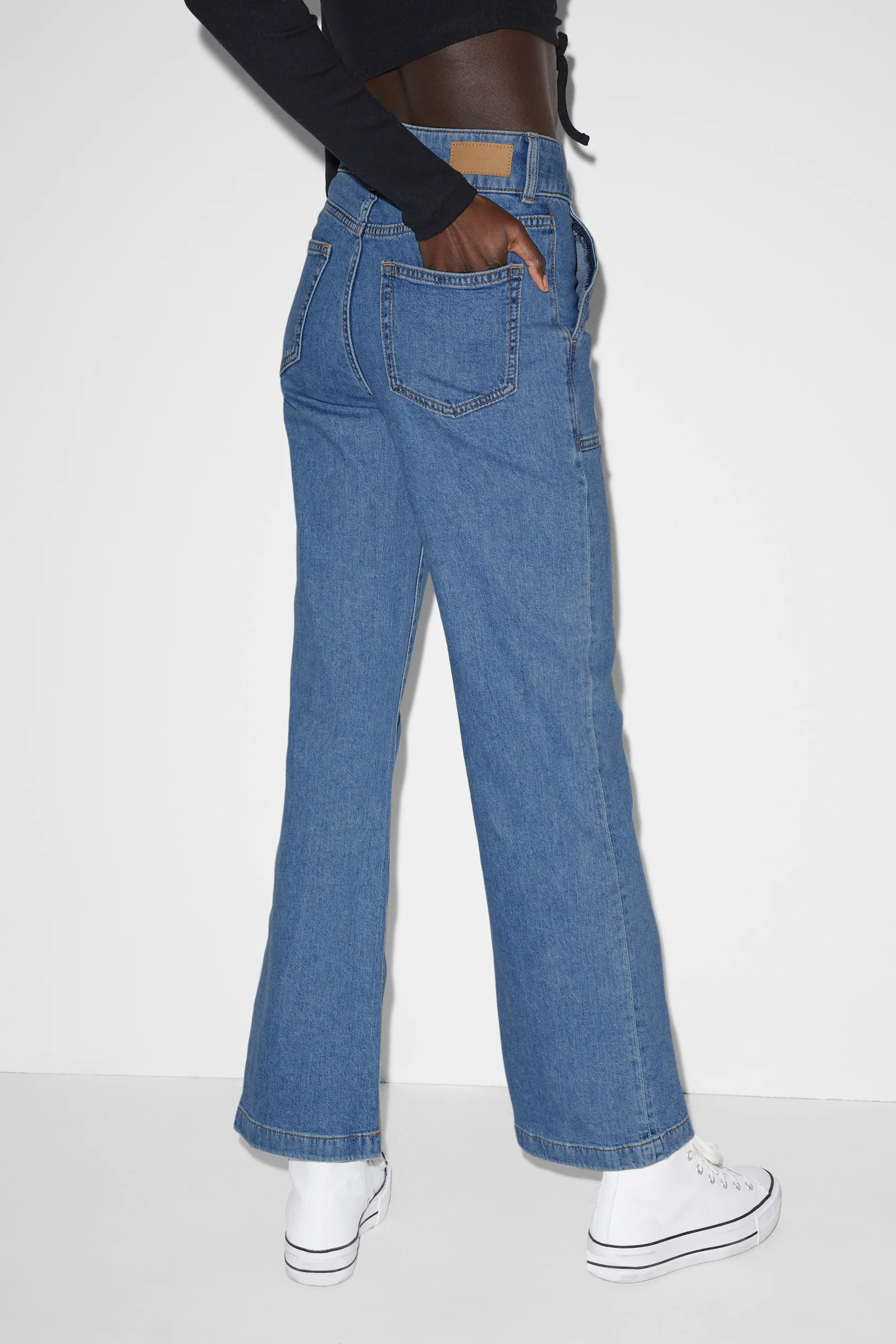 CLOCKHOUSE - wide leg jeans - high waist