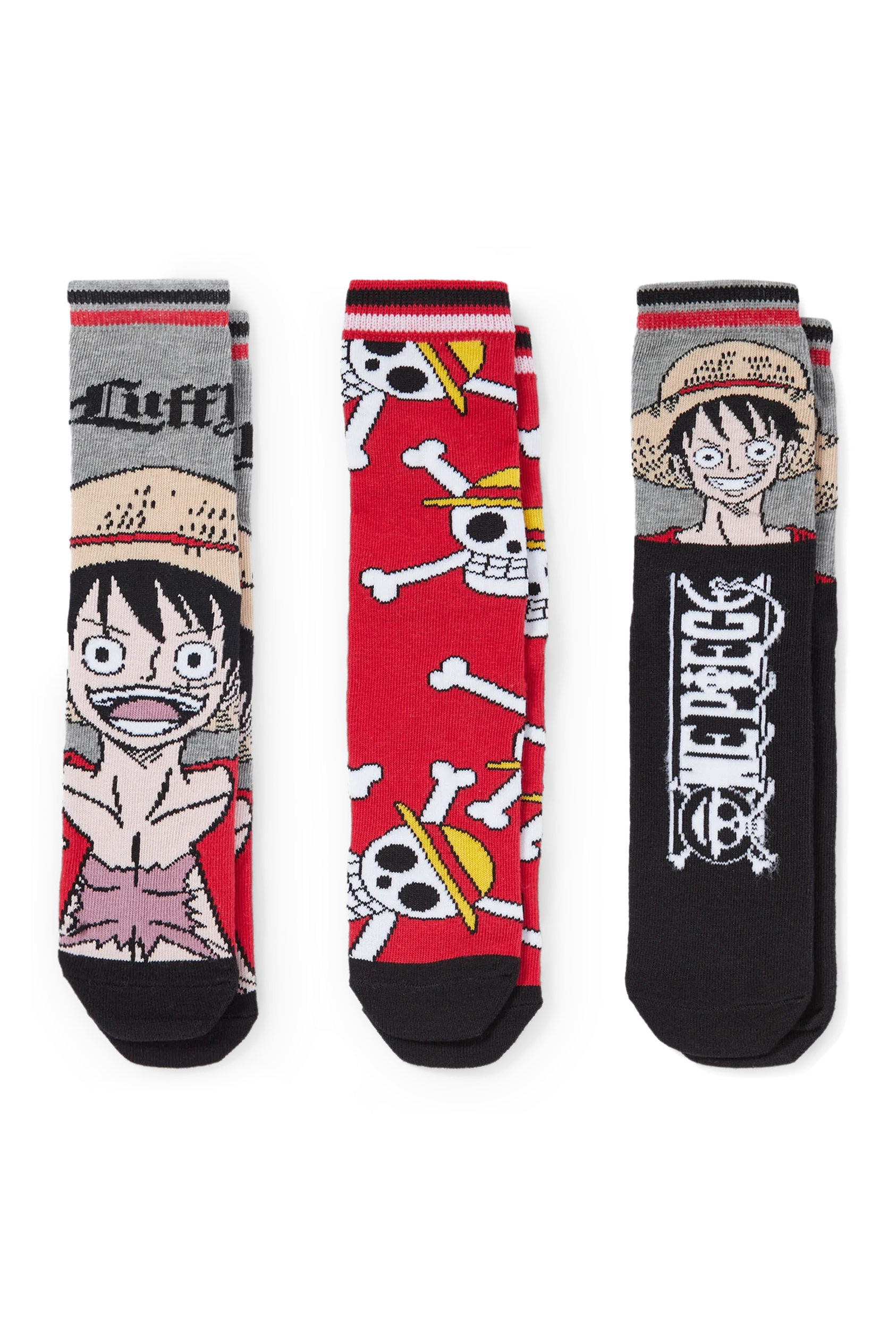 Multipack of 3 - One Piece - socks with motif