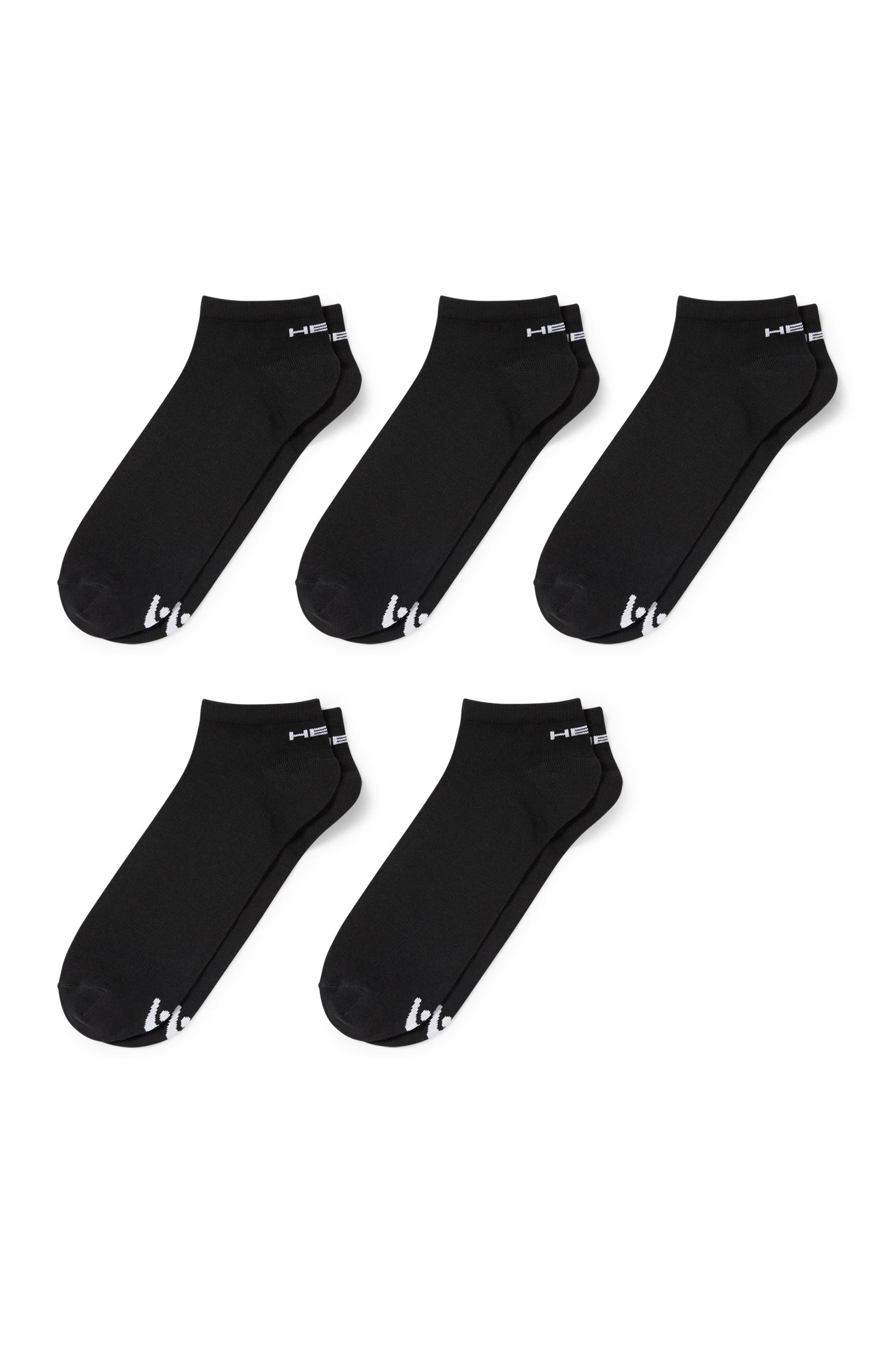 HEAD - multipack of 5 - trainer socks