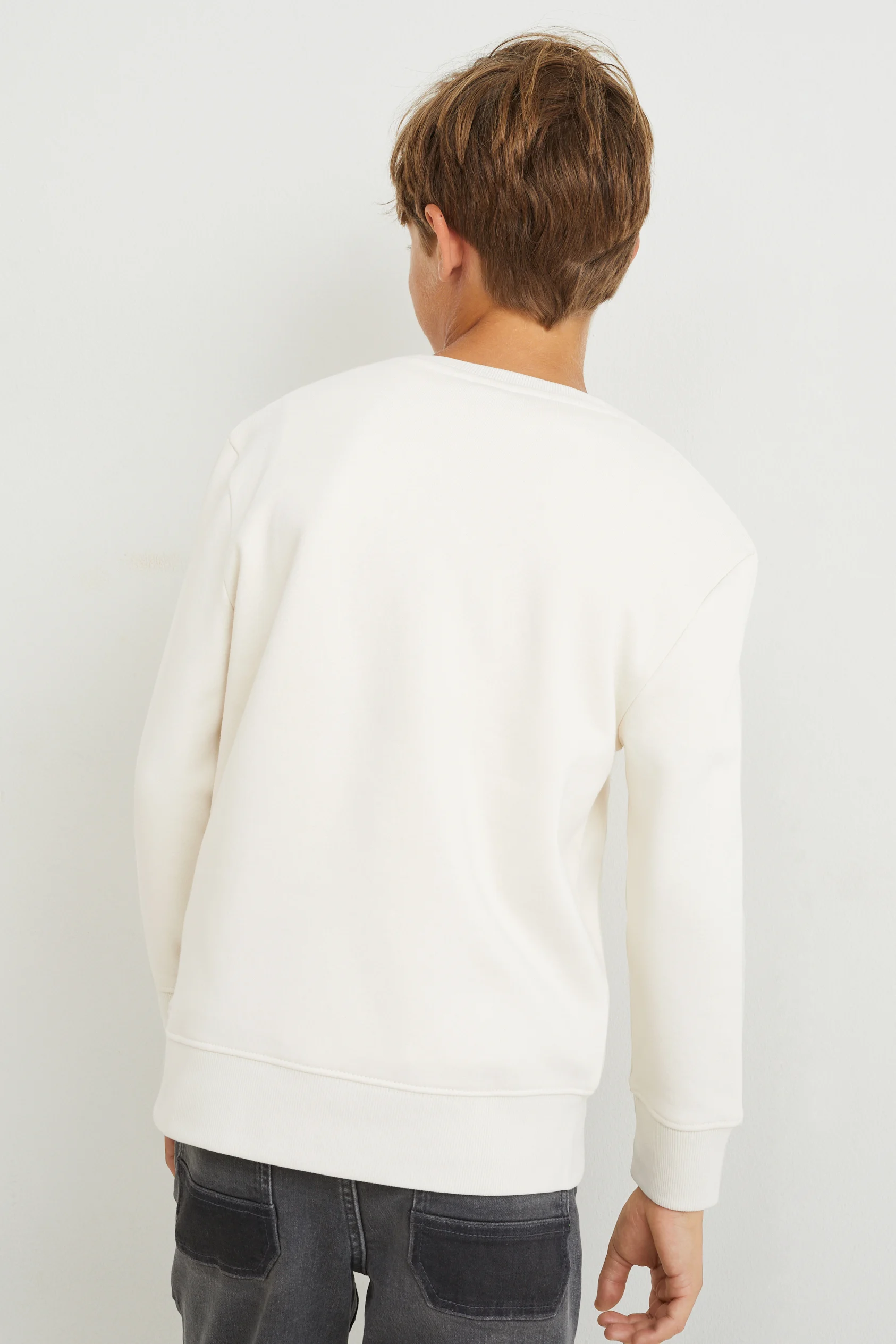One Piece - Sweatshirt sleeve T-shirt
