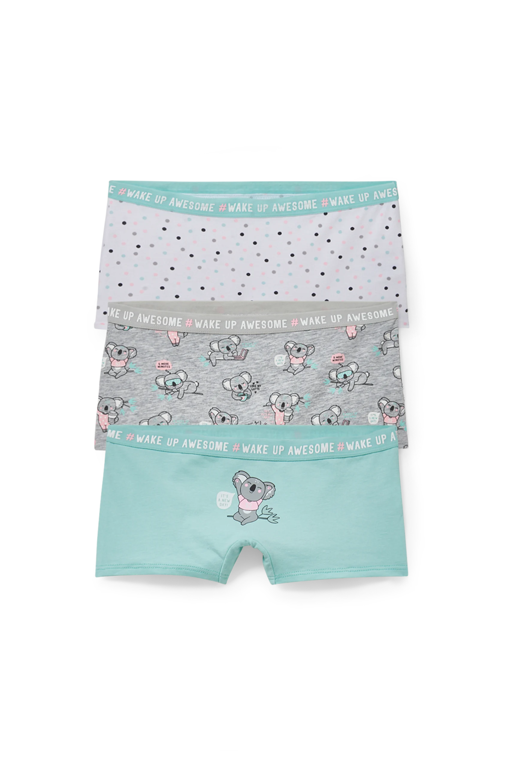 Multipack of 3 - shorts