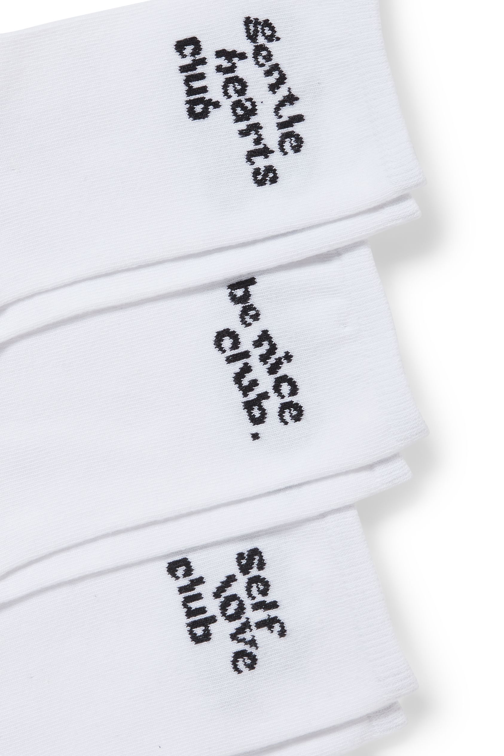 Multipack of 3 - socks with motif - lettering