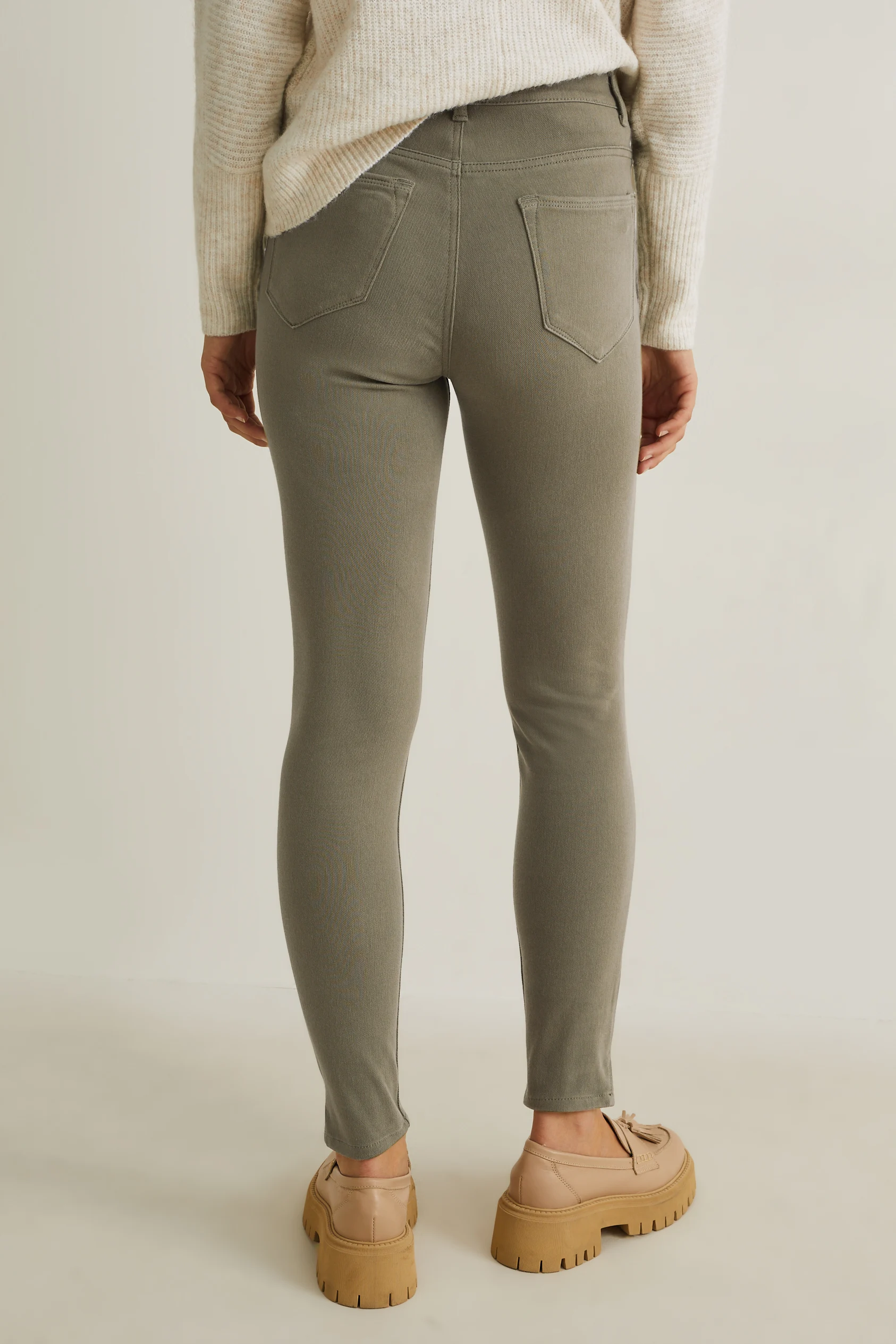 Trousers - high waist - skinny fit - 4 Way Stretch