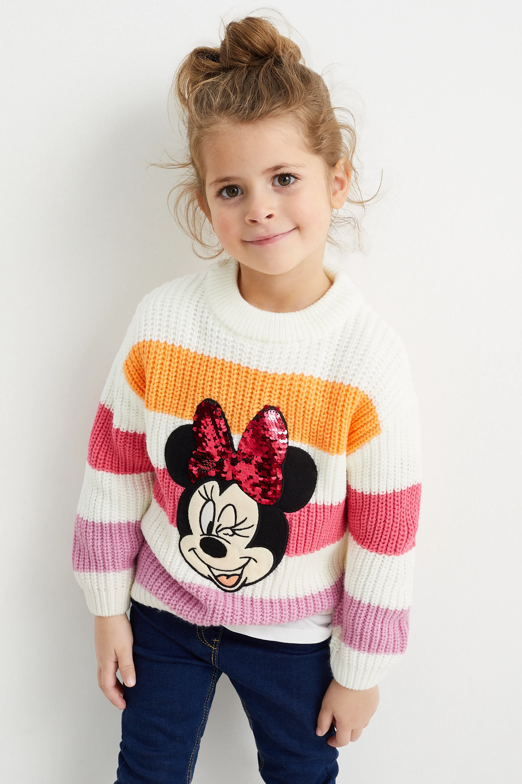 Minnie Mouse - jumper - striped