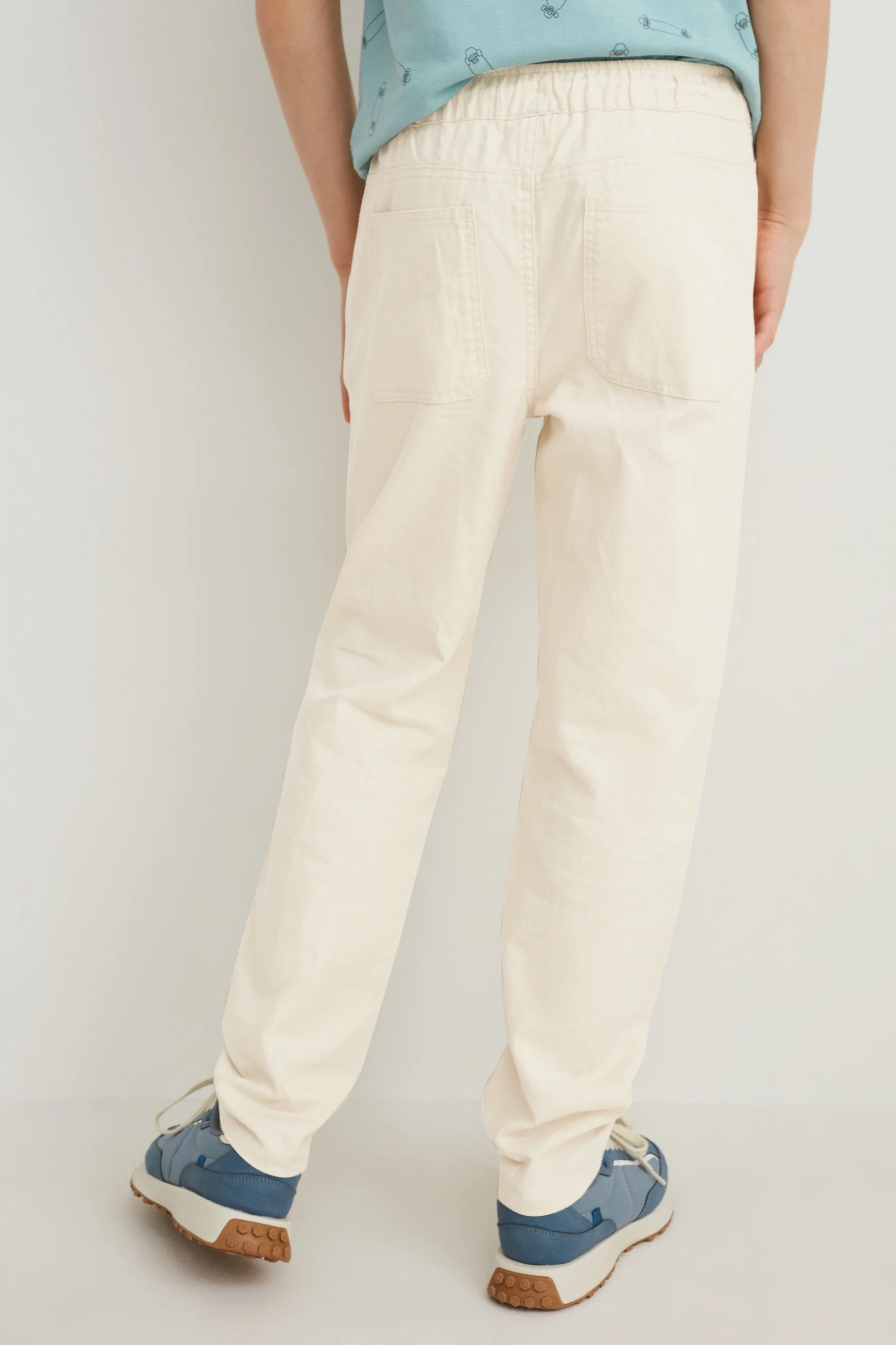 Trousers - linen blend