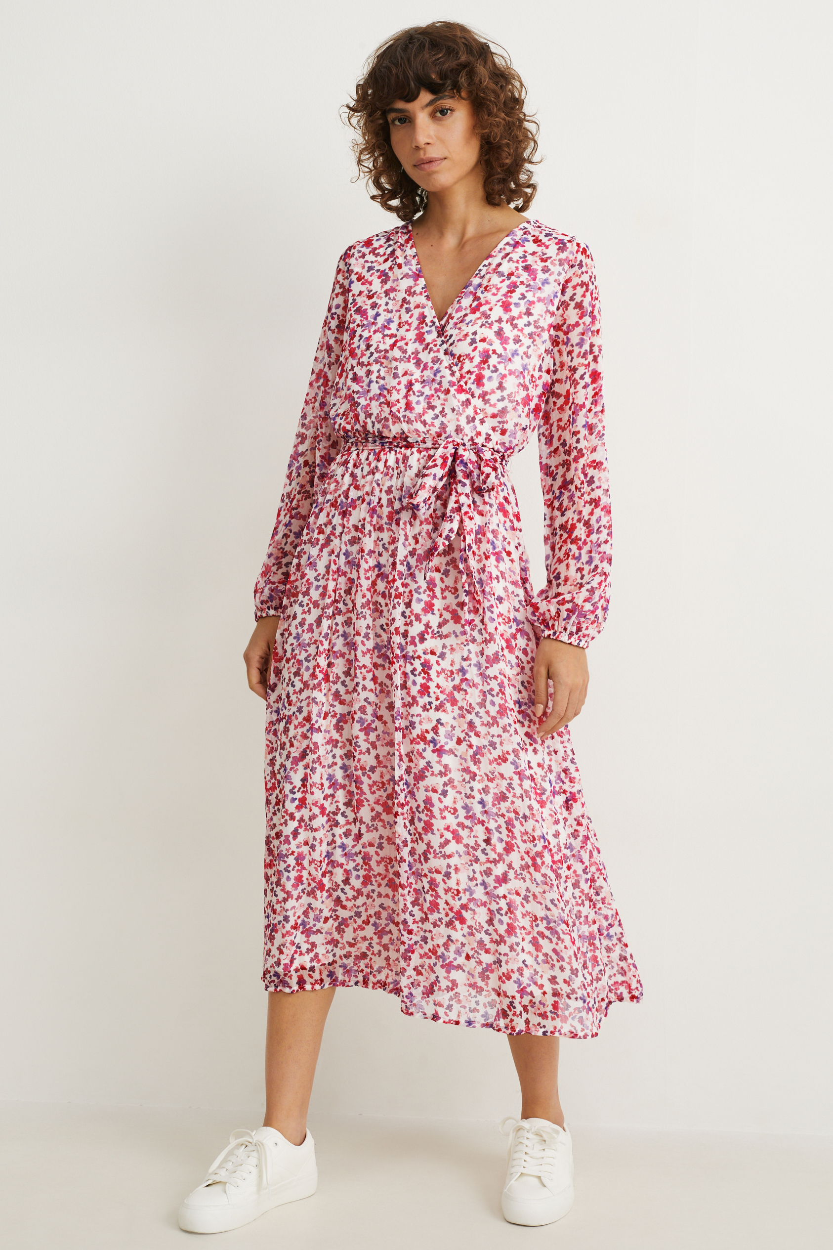 Chiffon dress - floral