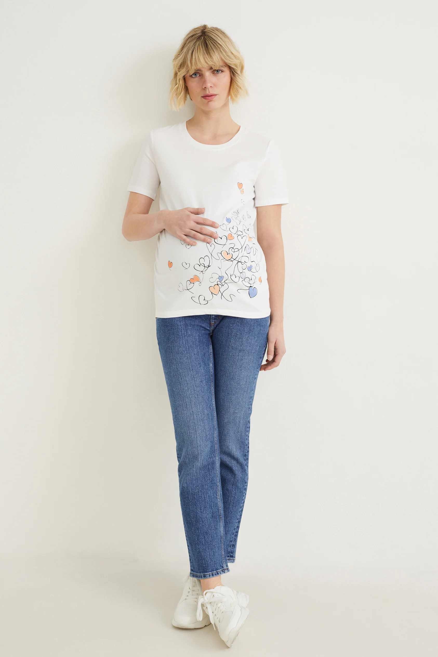 Maternity jeans - straight jeans - LYCRA?