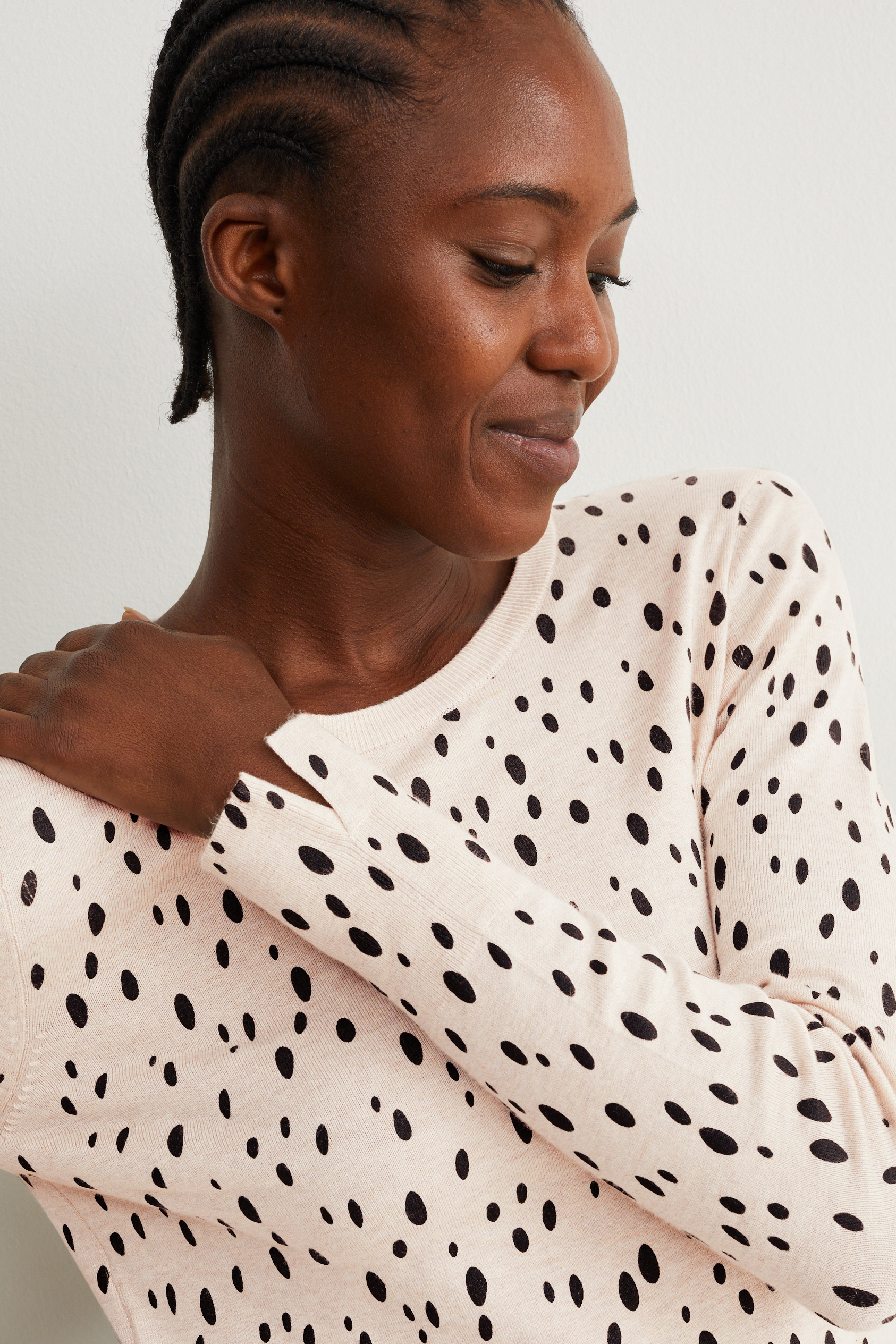 Basic jumper - polka dot