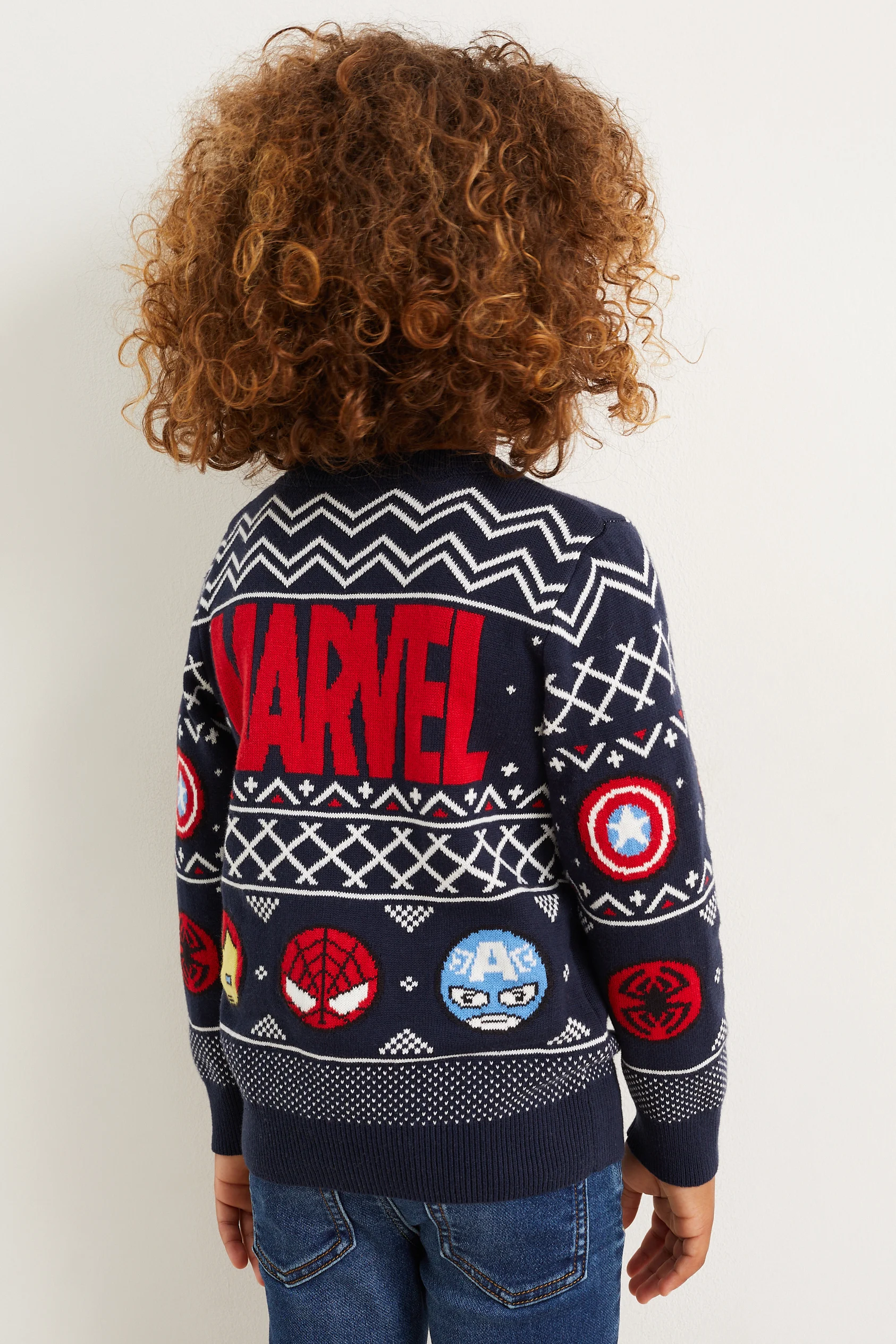 Marvel - set - jumper and hat - 2 piece