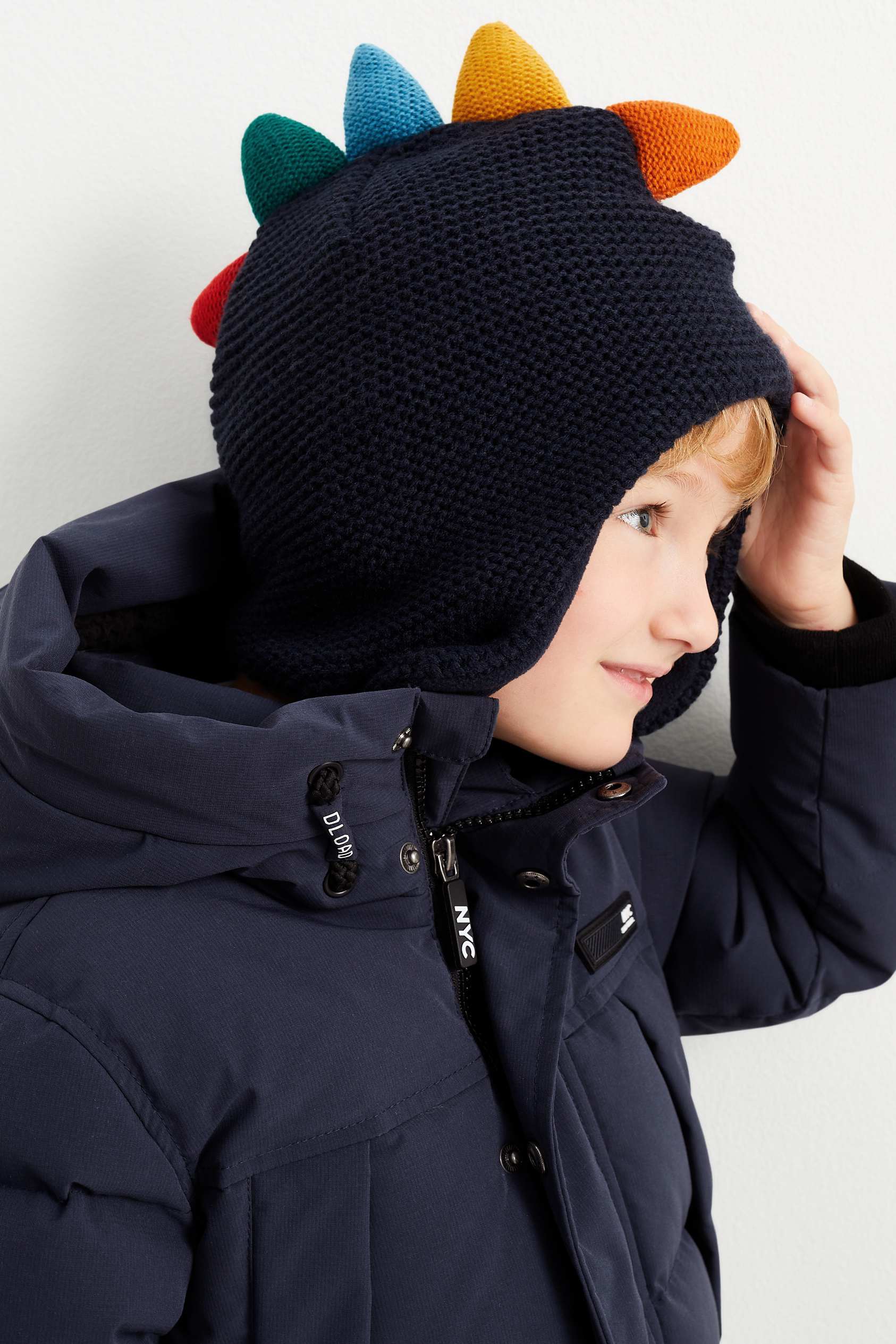 Dinosaur - knitted hat