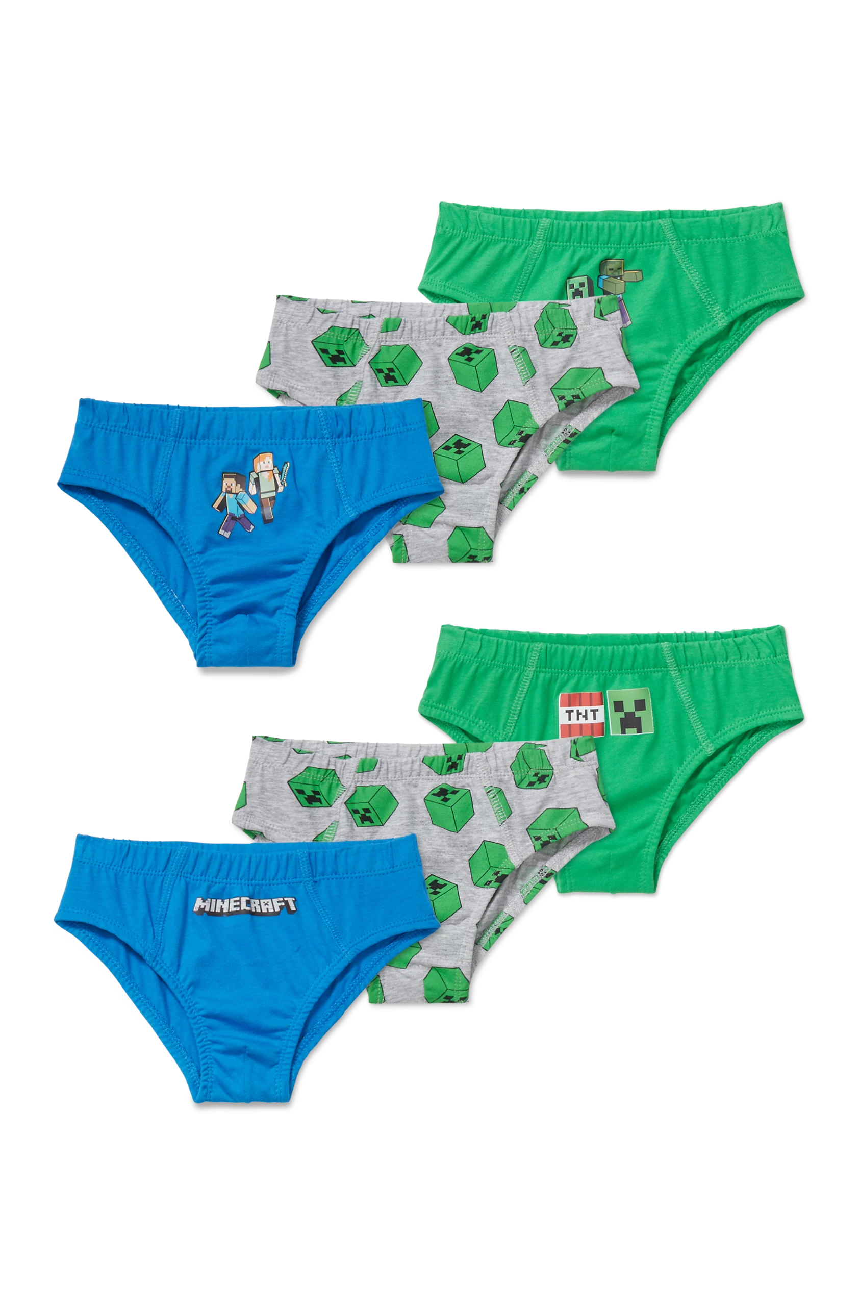 Multipack of 6 - Minecraft - briefs
