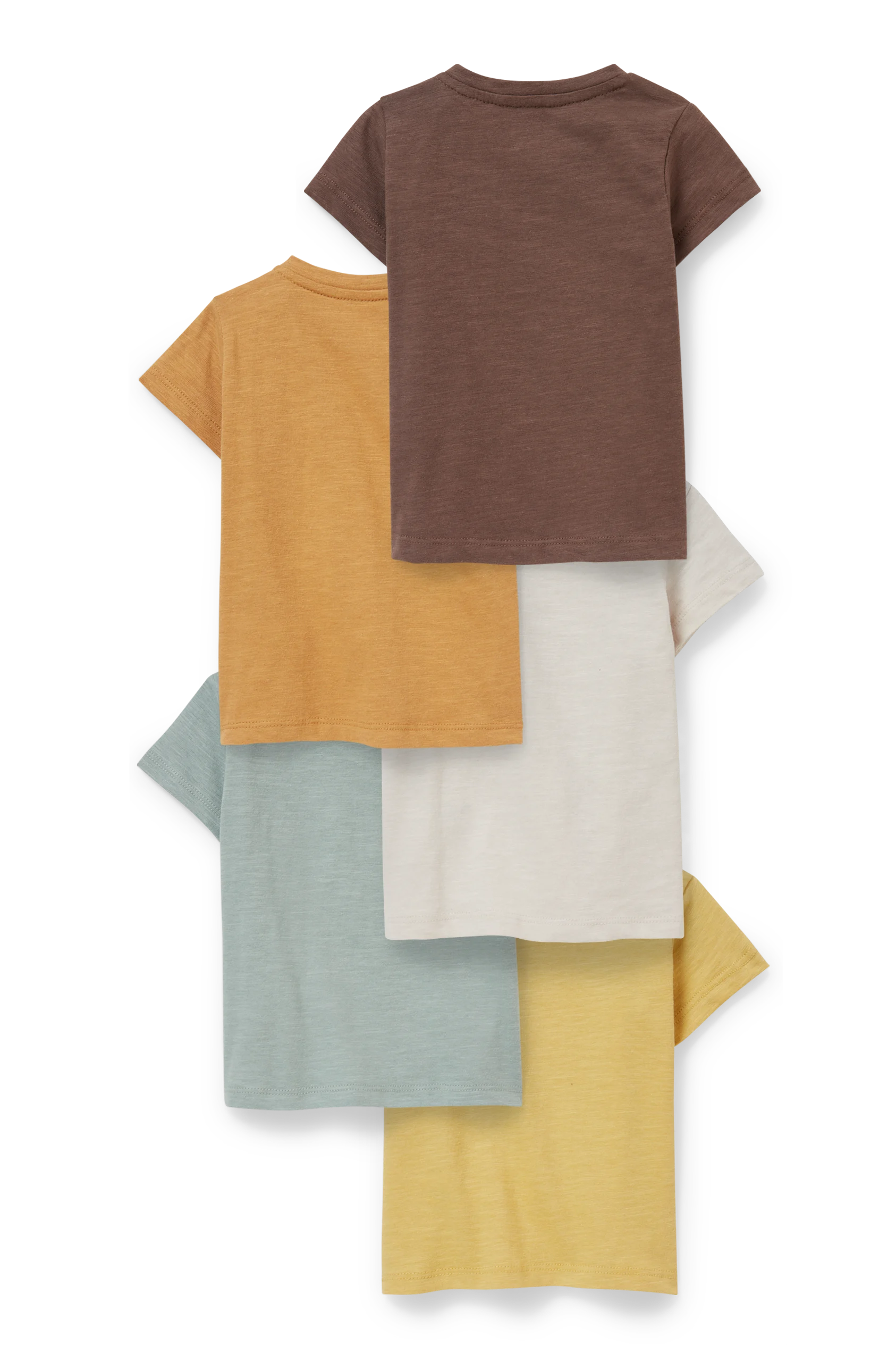 Multipack of 5 - baby short sleeve T-shirt