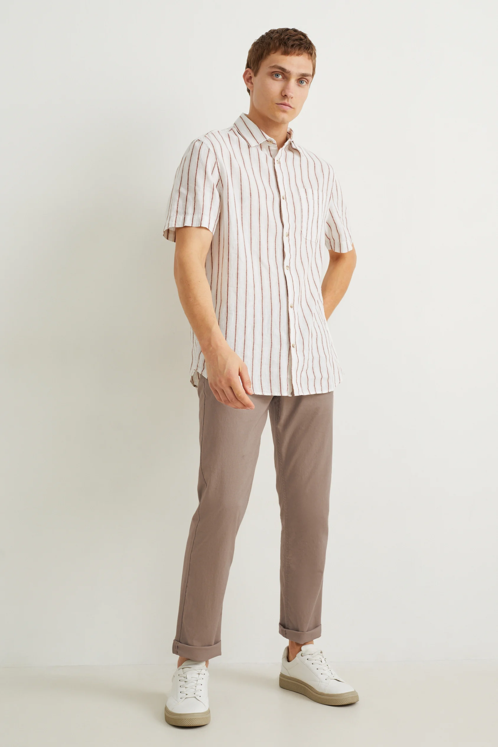 Trousers - regular fit