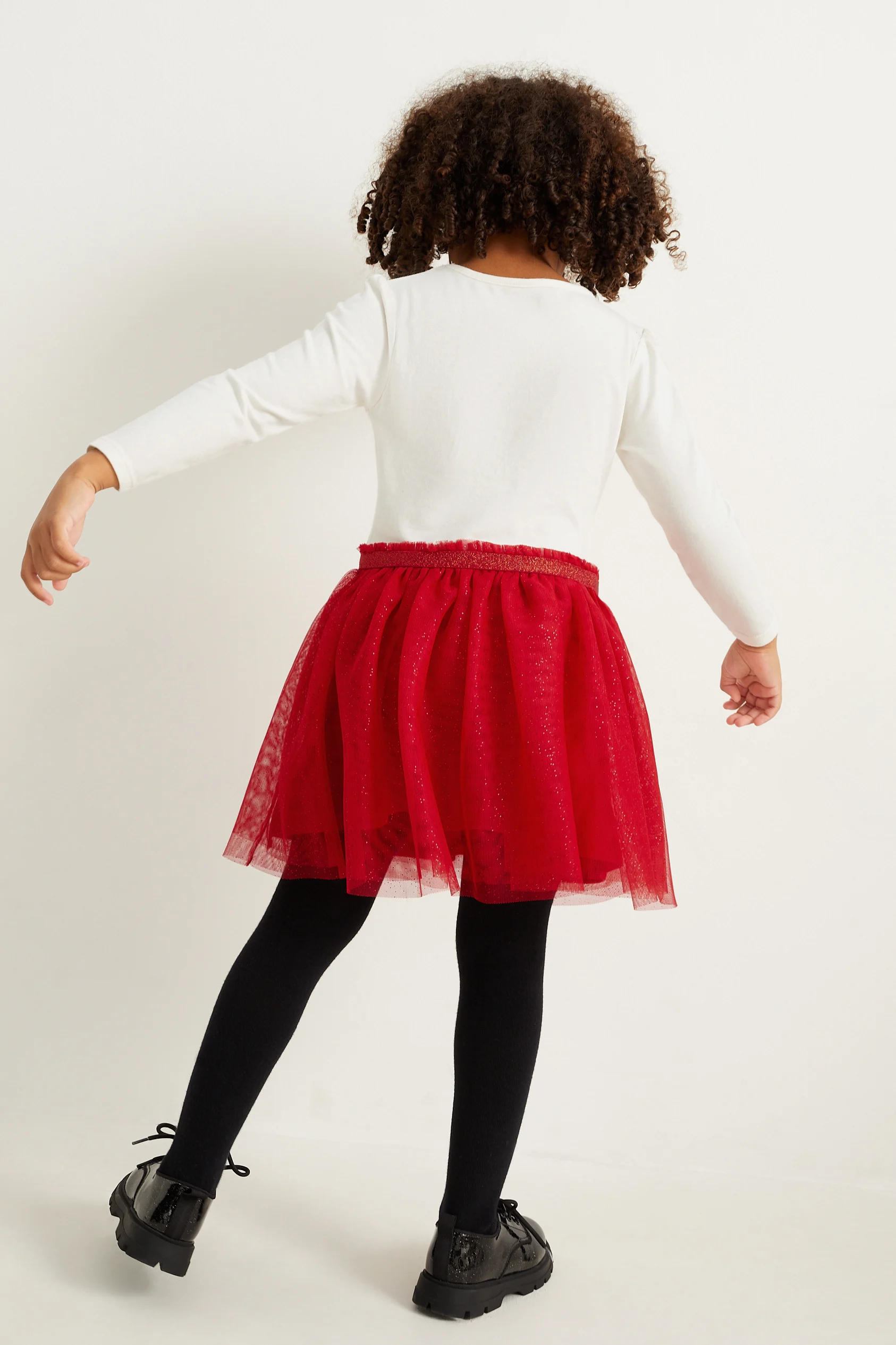 Minnie Mouse - set - dress, bag and tights - 3 piece