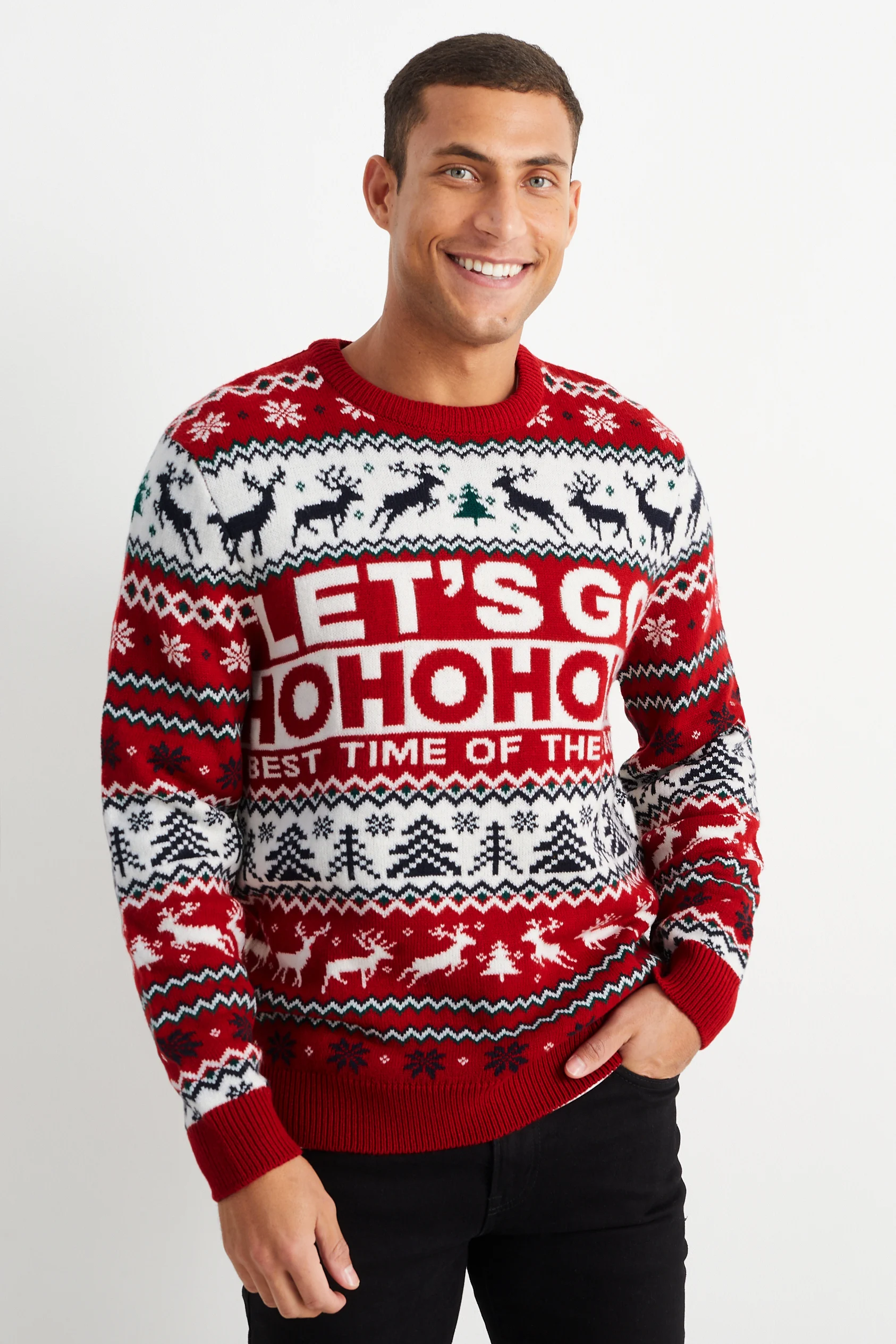 Christmas jumper - reindeer