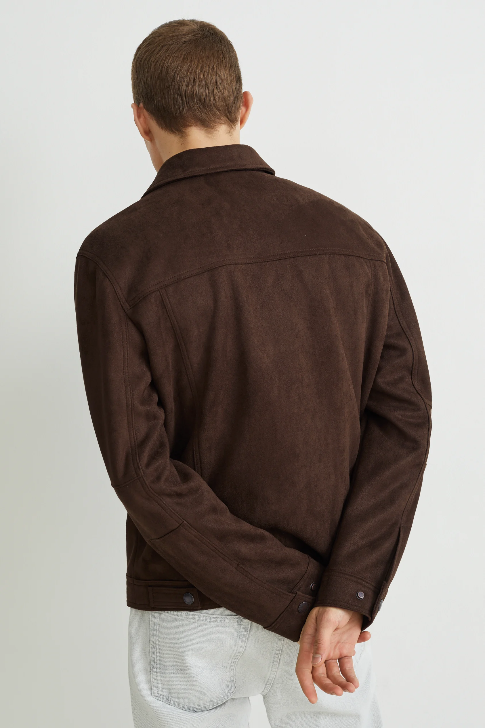 Jacket - faux suede