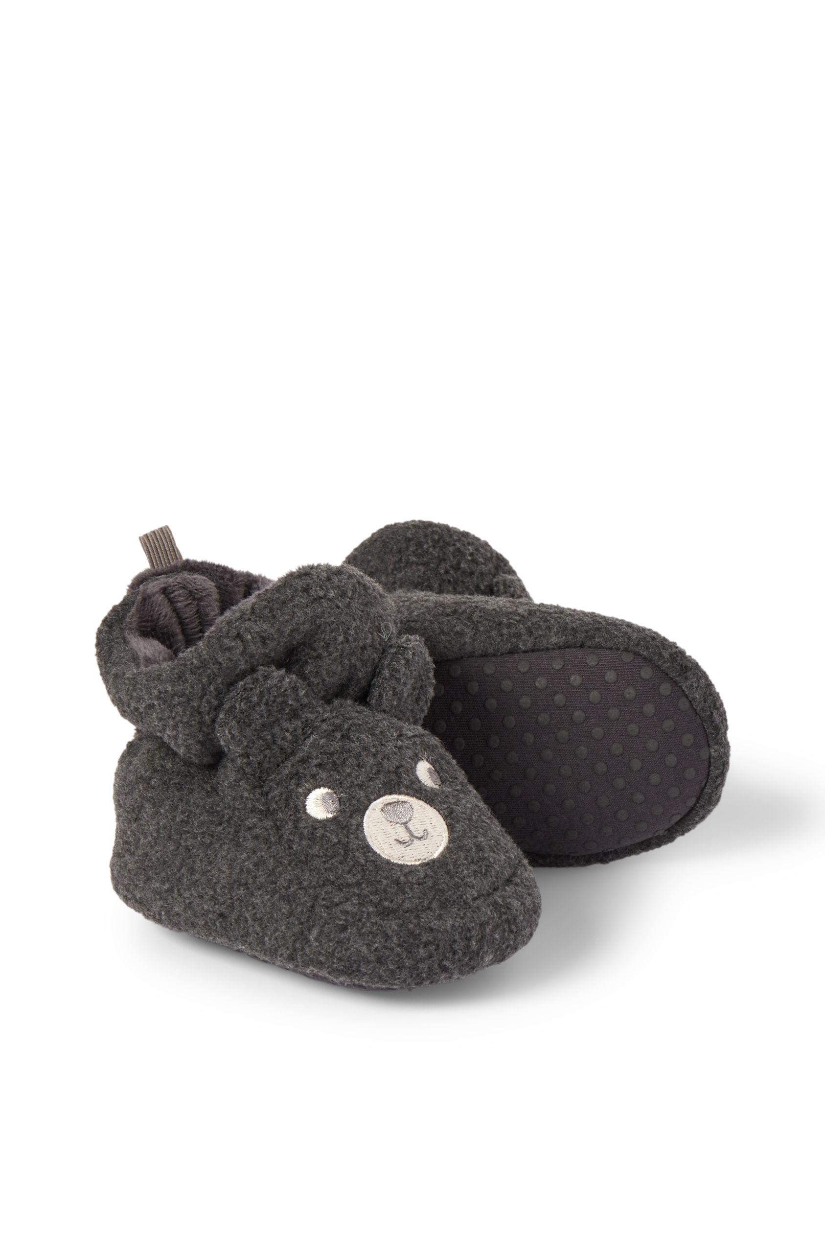 Teddy bear - baby teddy fur booties