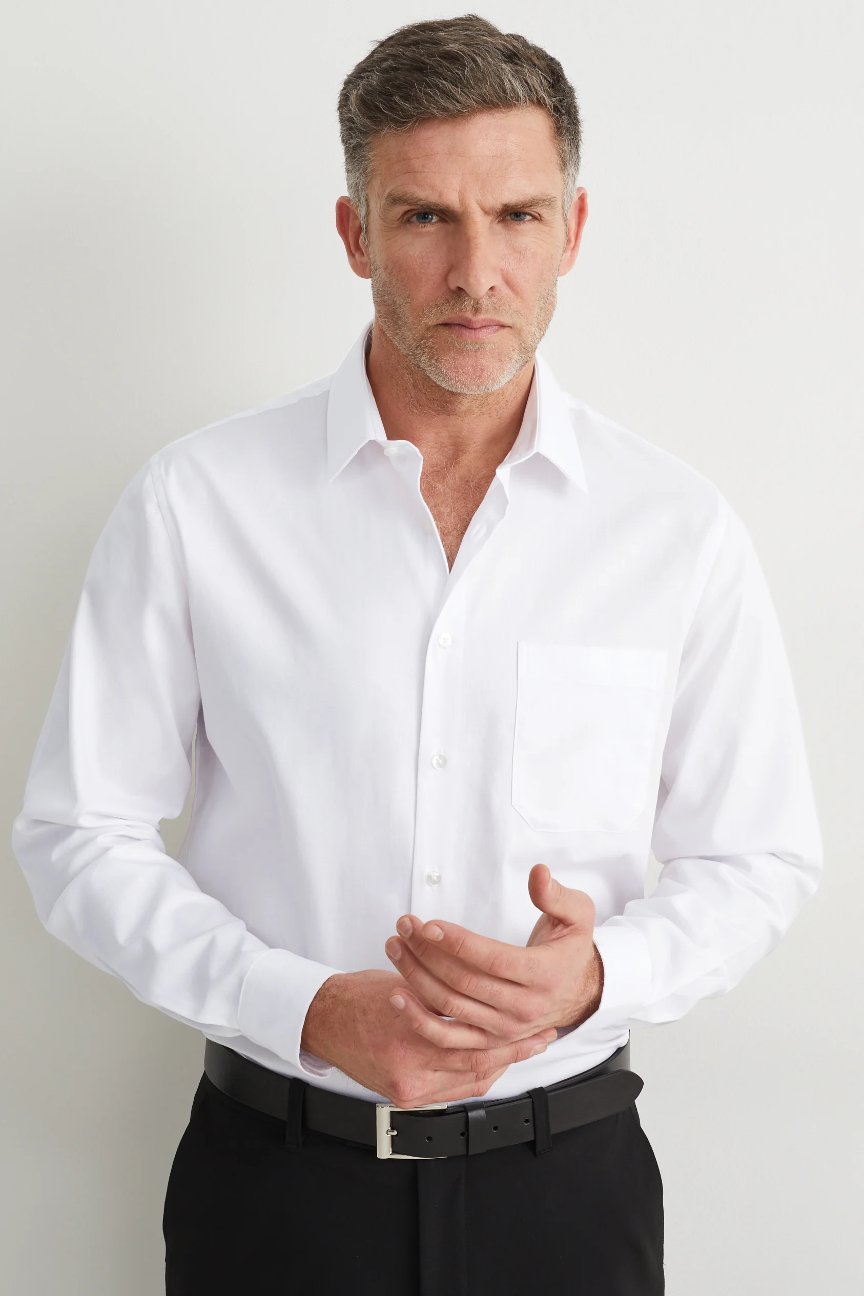 Business shirt - regular fit - kent collar - easy-iron