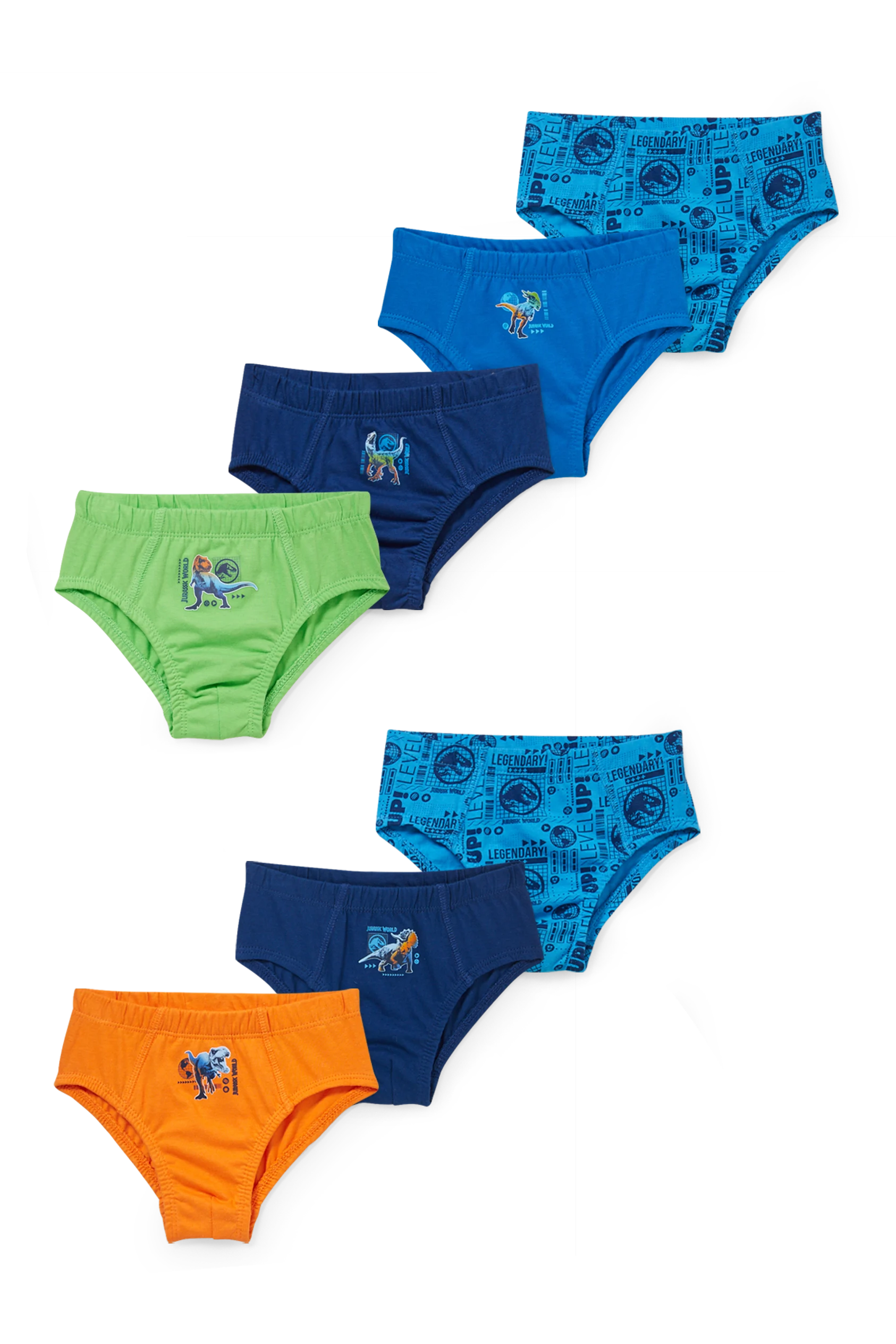 Multipack of 7 - Jurassic World - briefs