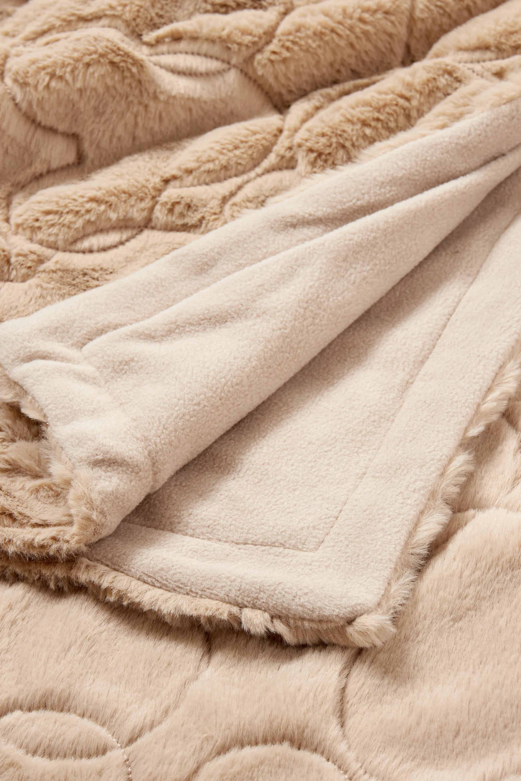 Faux fur throw - 170 x 130 cm - Mickey Mouse