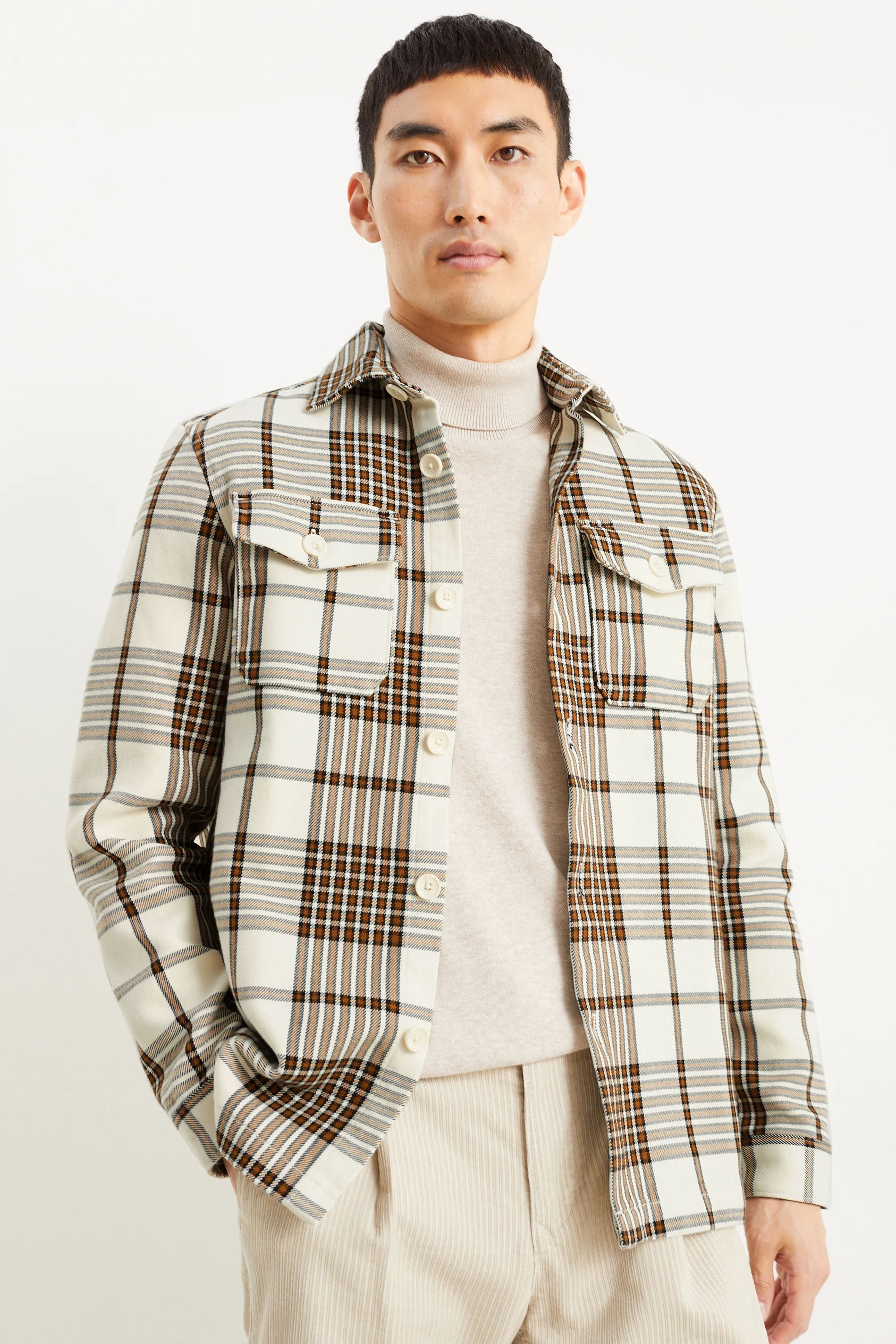 Shirt - regular fit - Kent collar - check