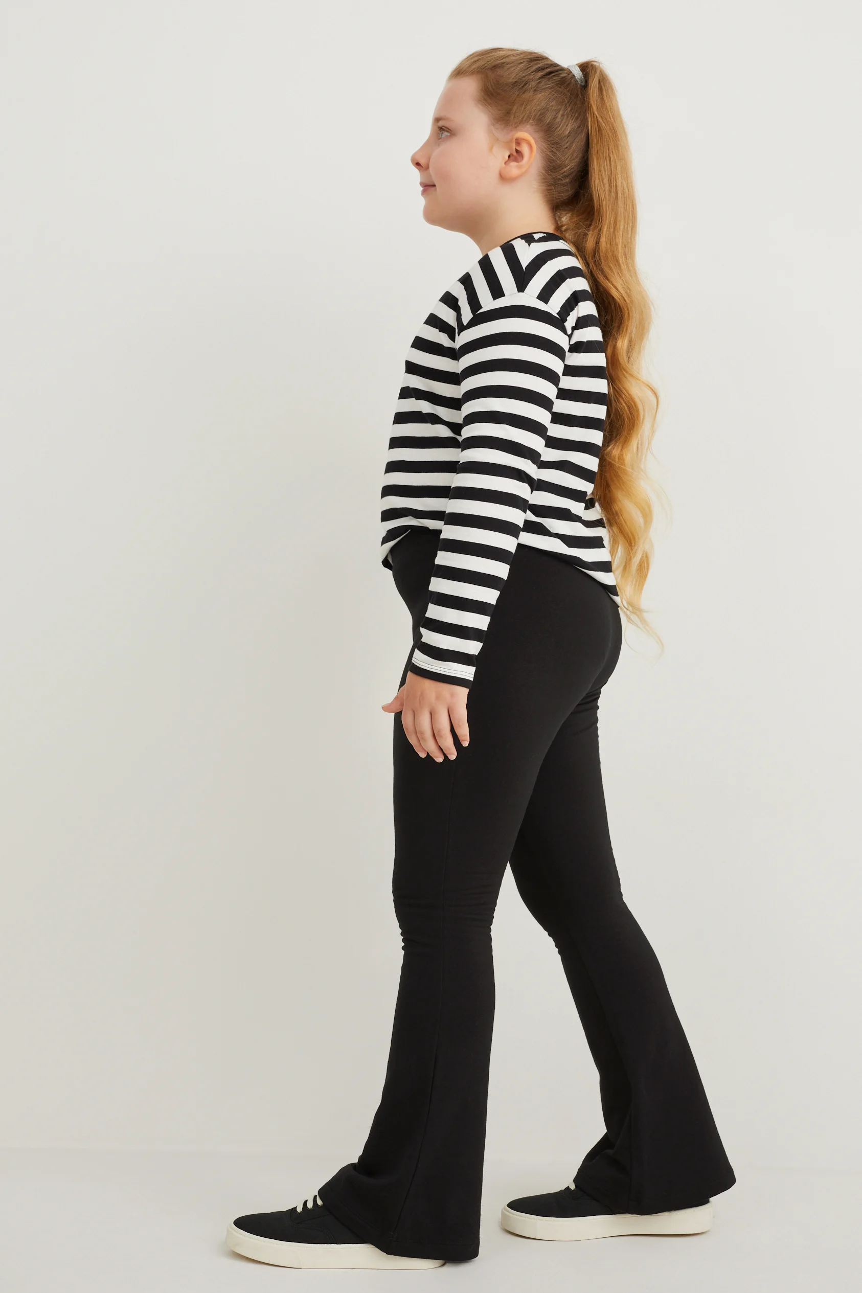 Extended sizes - multipack of 2 - flared thermal leggings