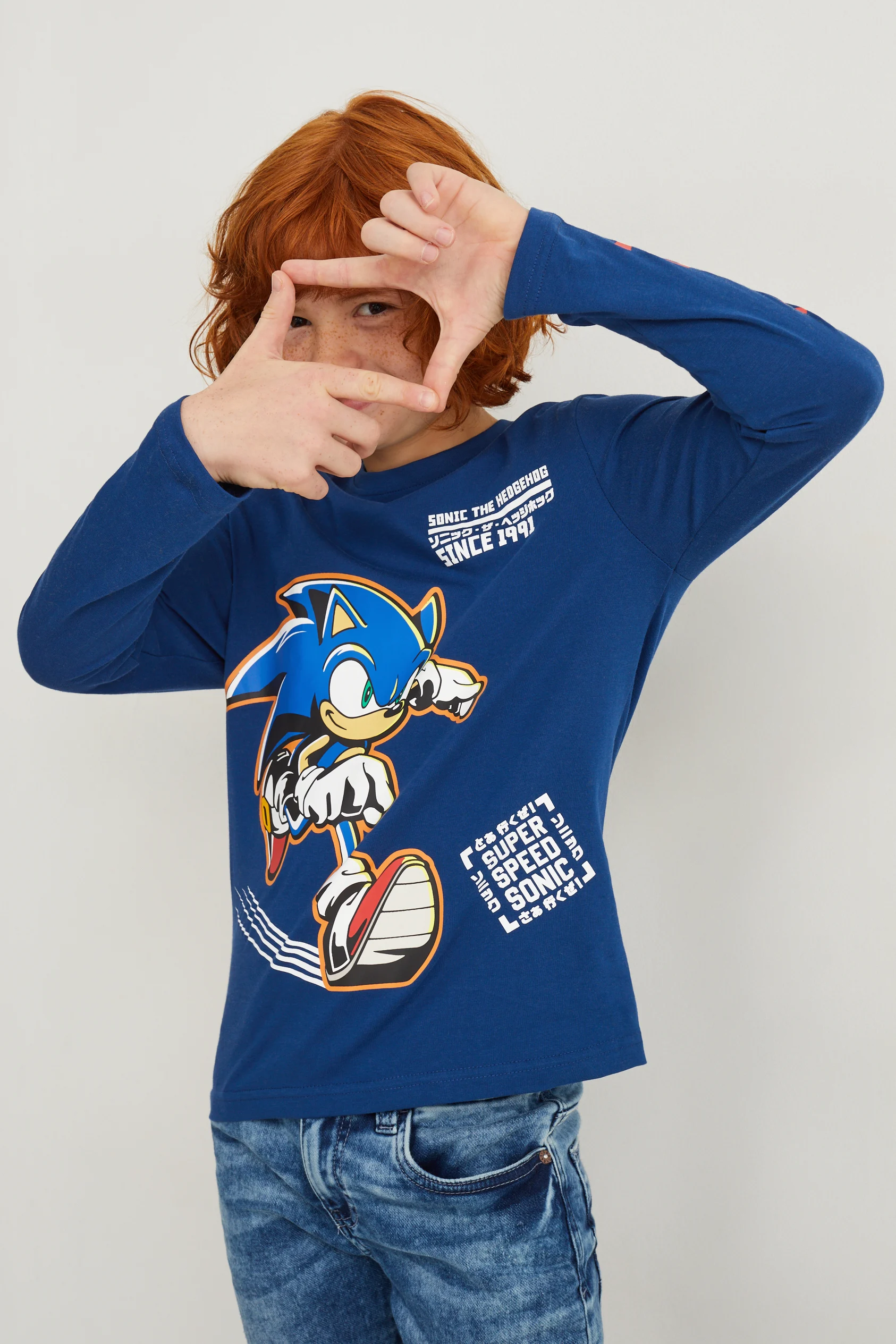 Sonic - long sleeve top