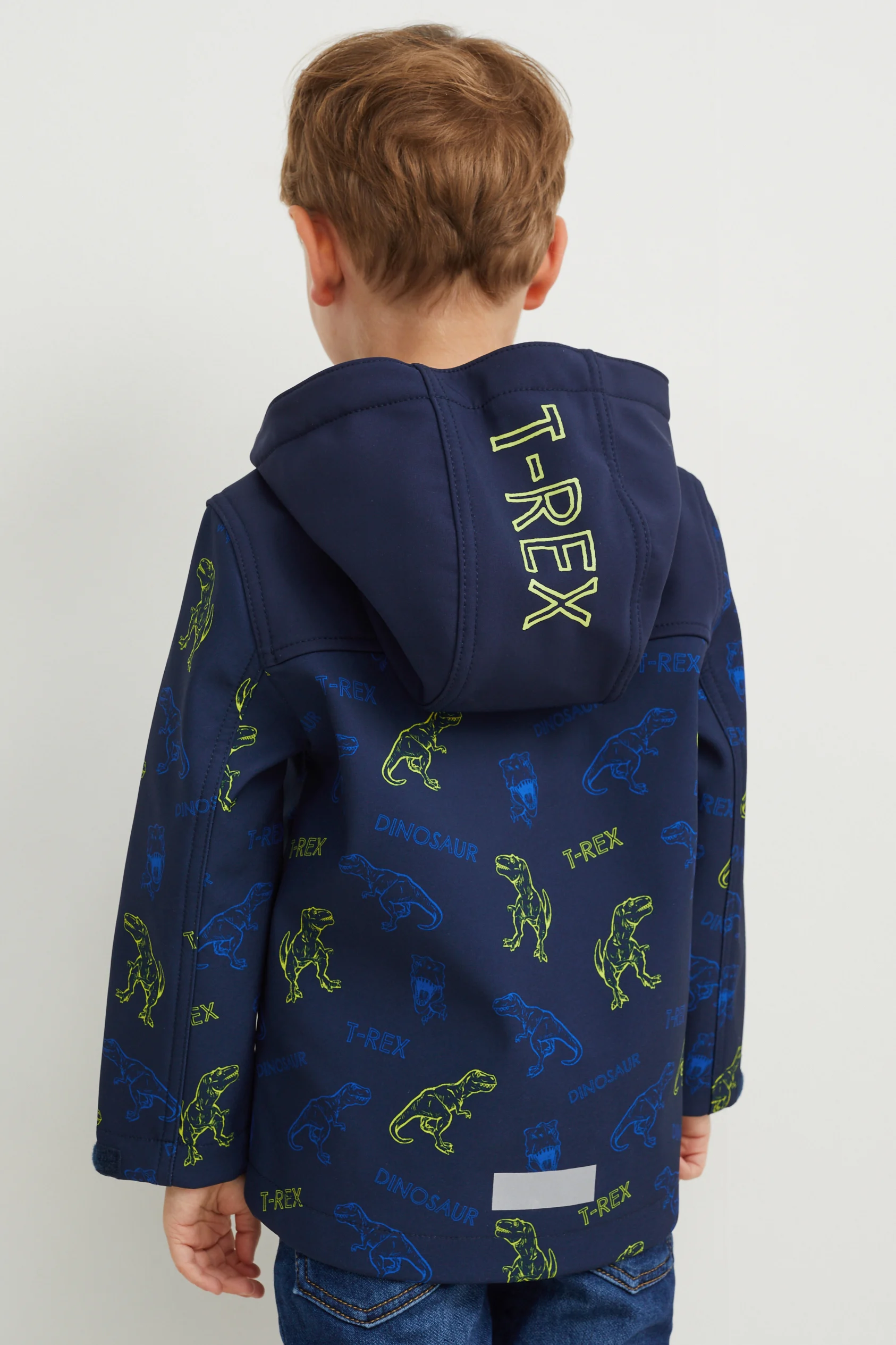 Dinosaur - softshell jacket with hood
