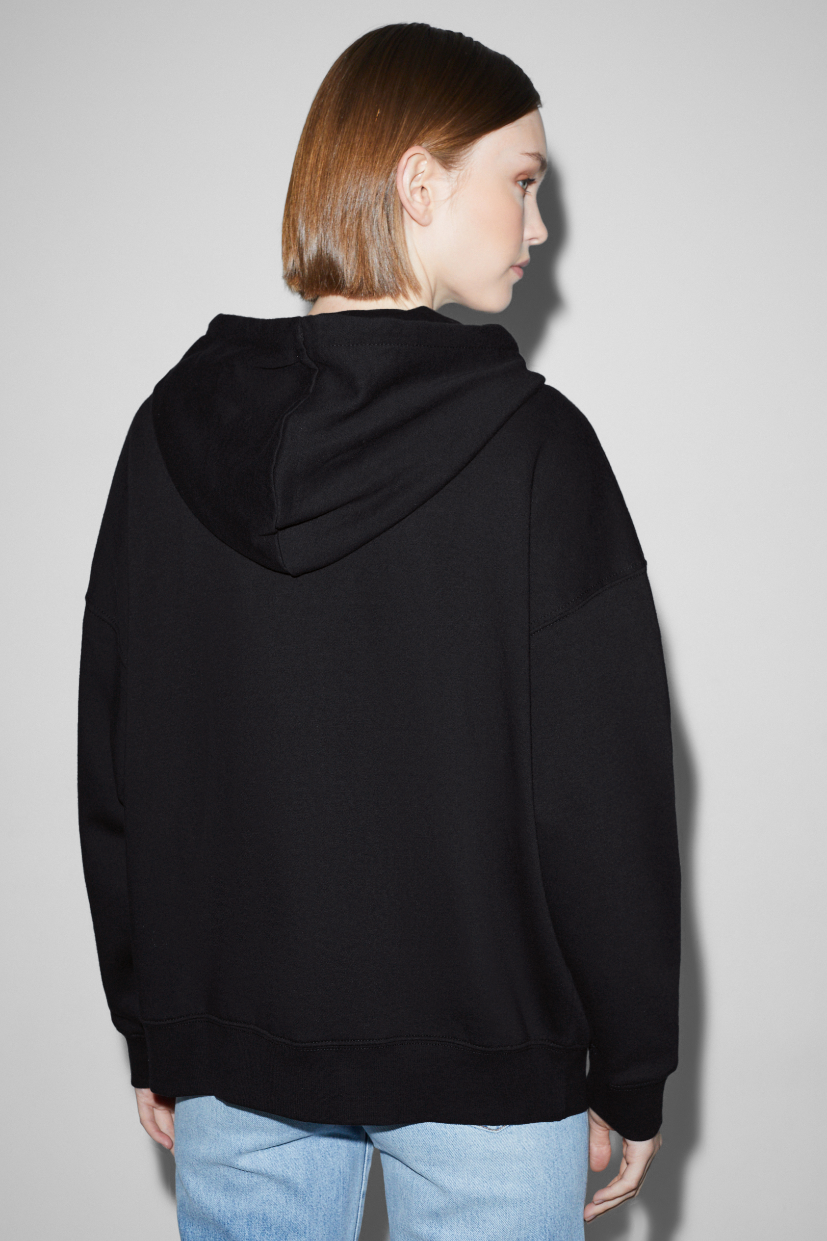 CLOCKHOUSE - zip-through sweatshirt with hood