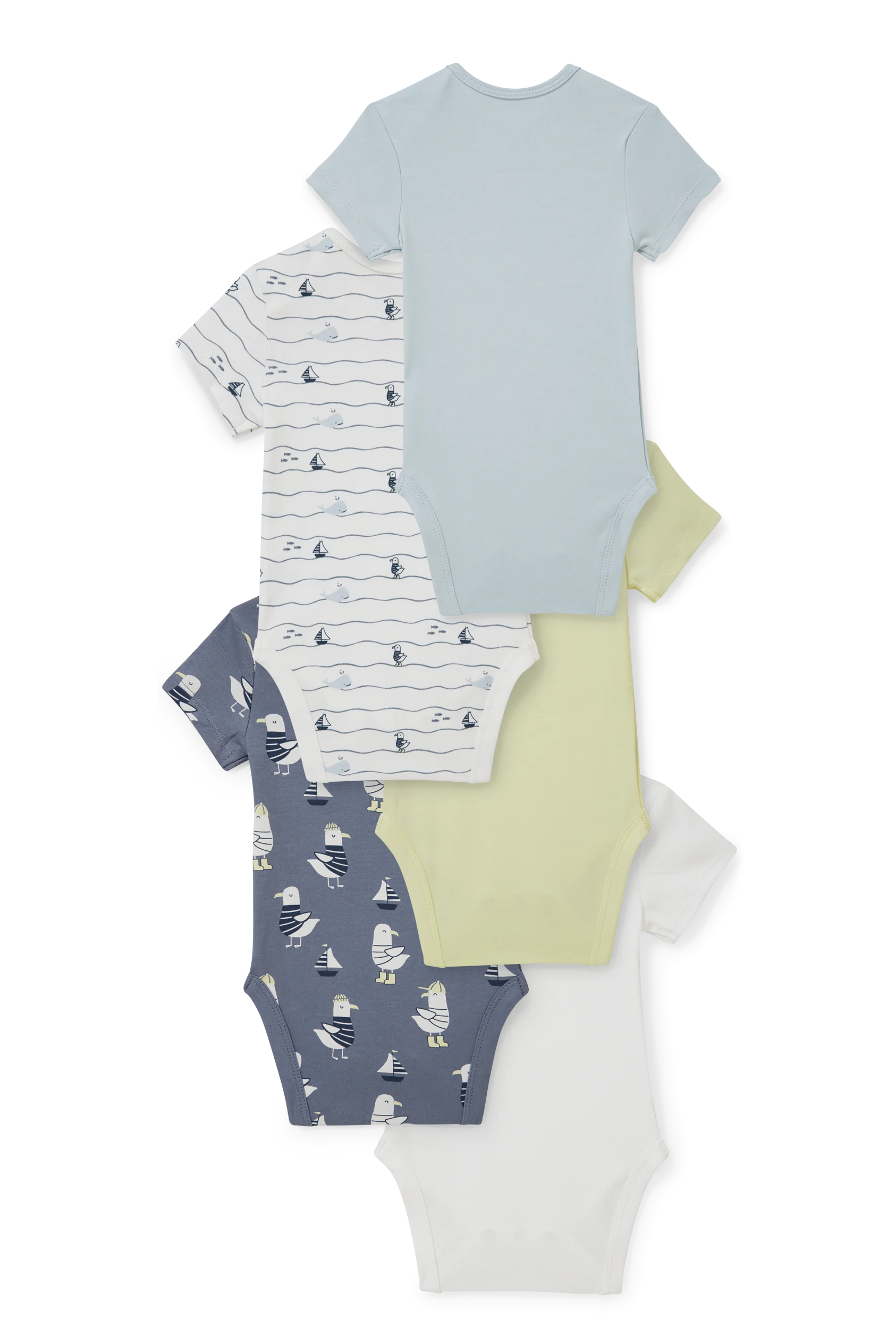 Multipack of 5 - baby bodysuit