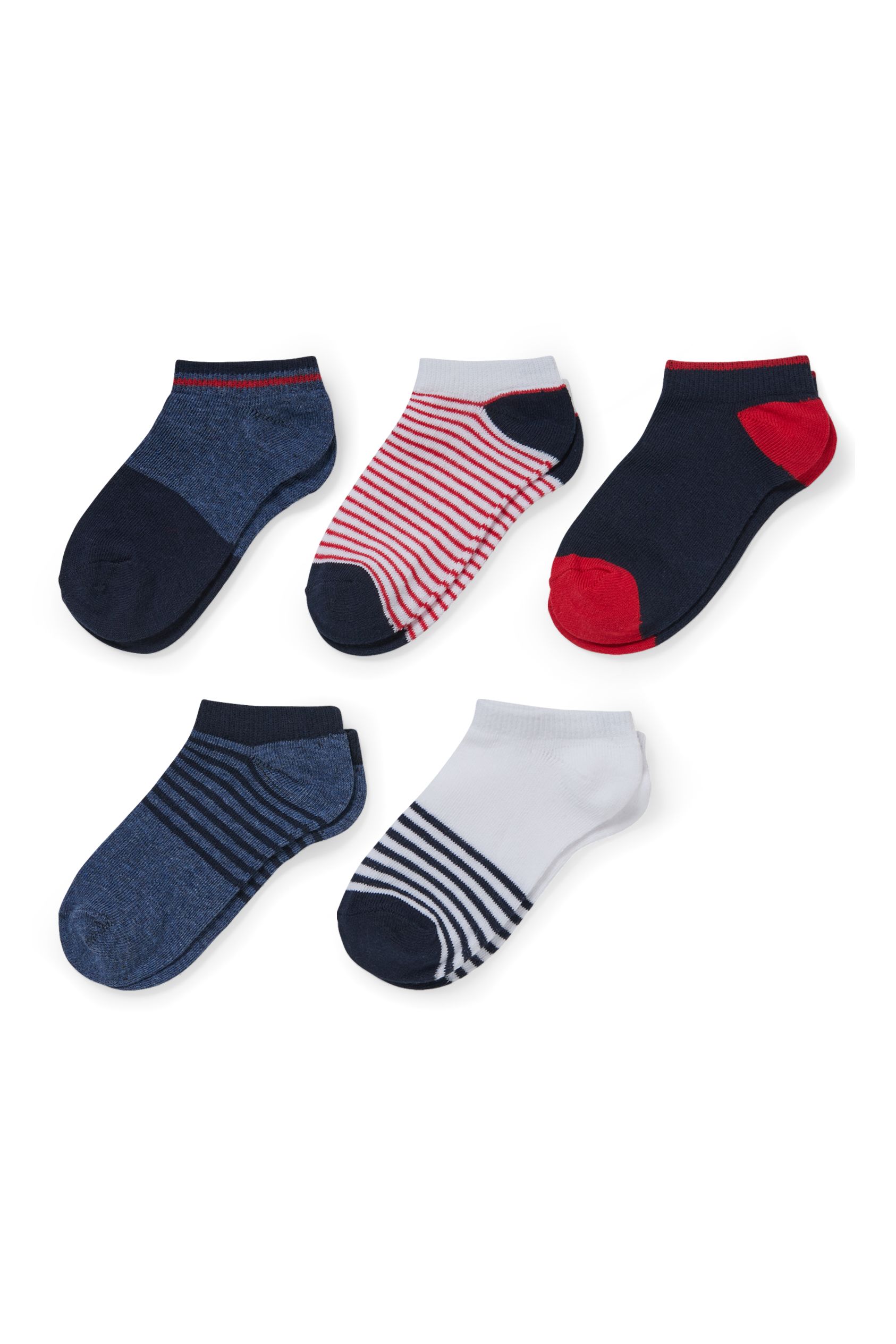 Multipack of 5 - trainer socks