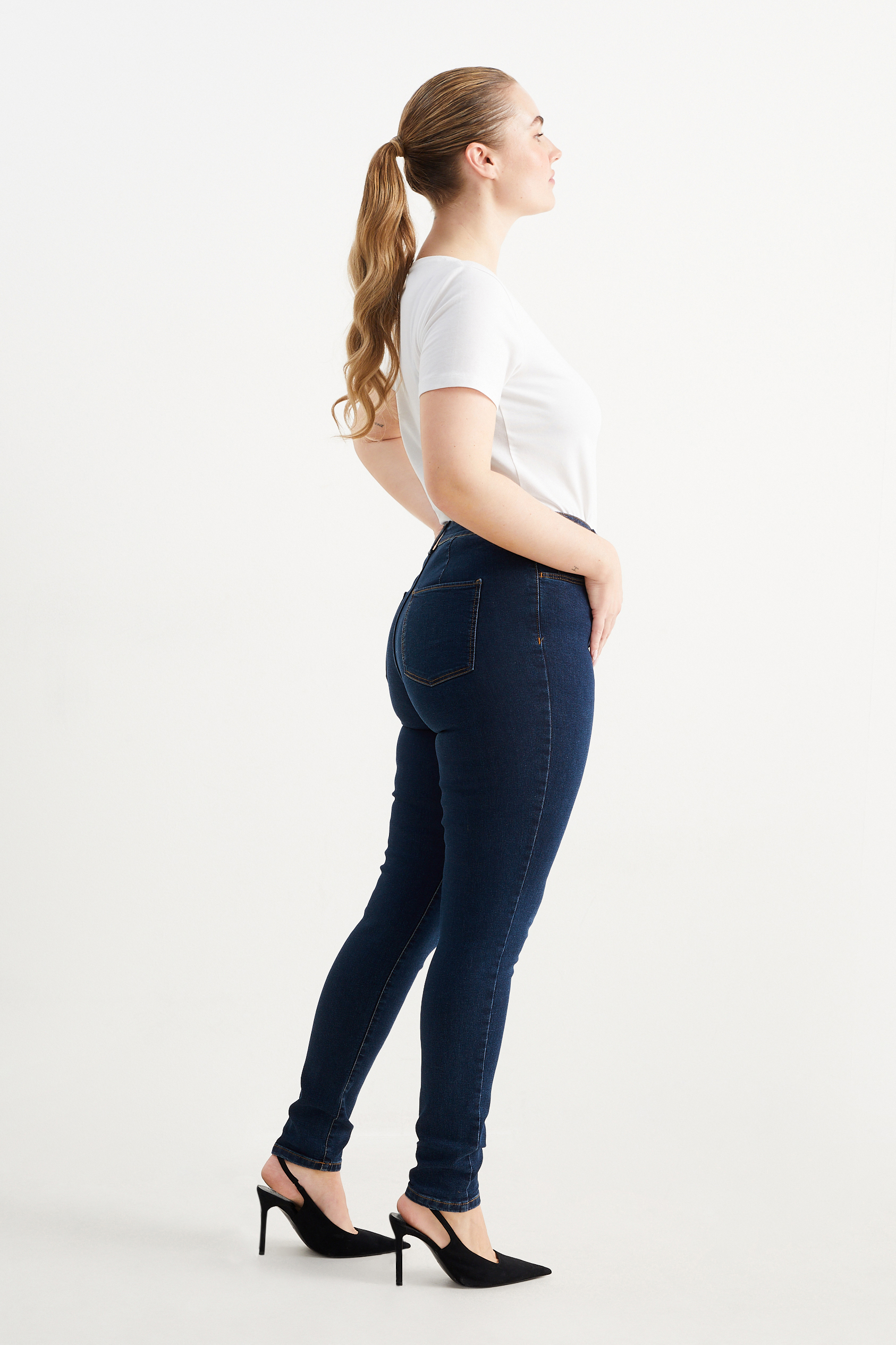 Jegging jeans - high waist