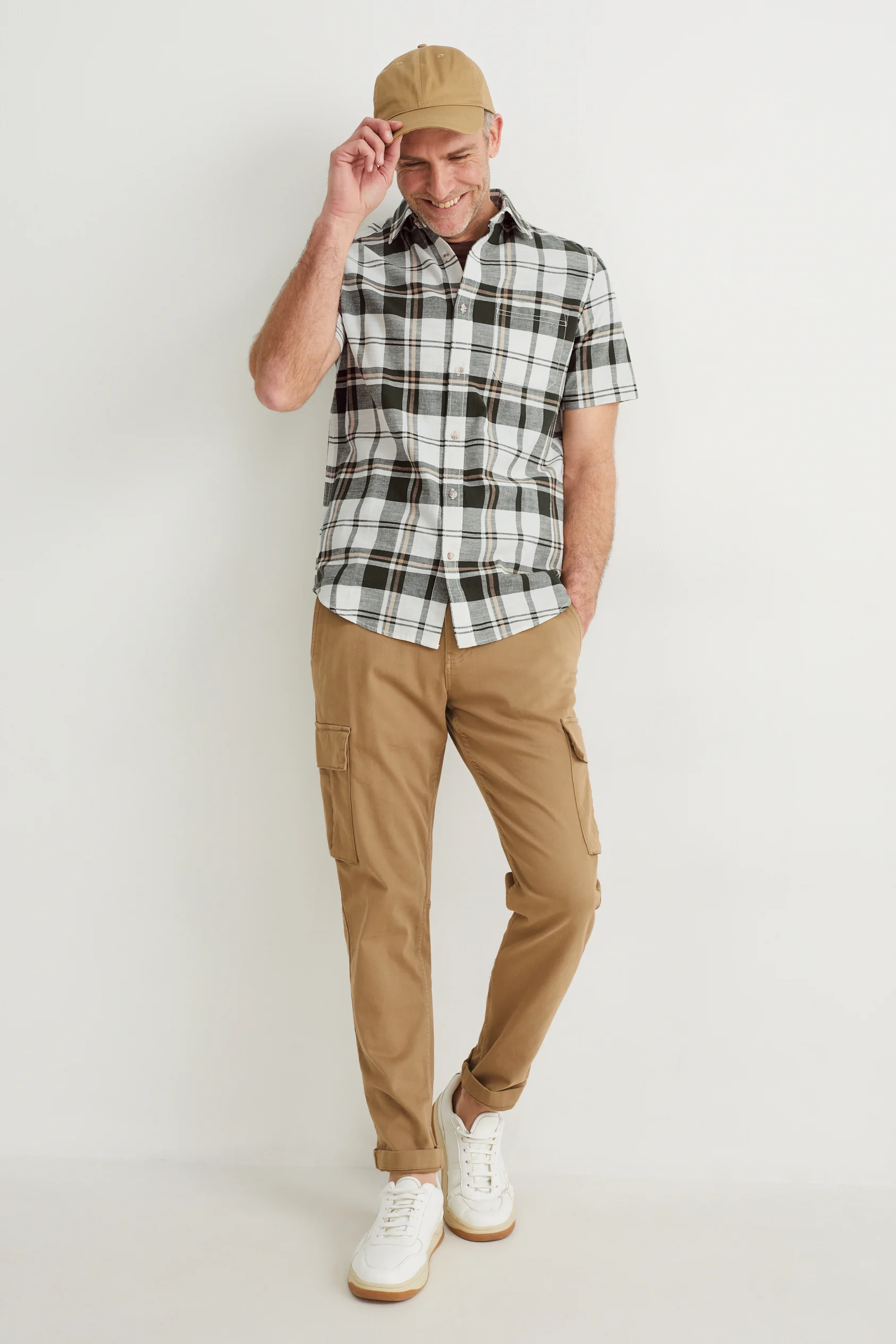 Shirt - regular fit - kent collar - check