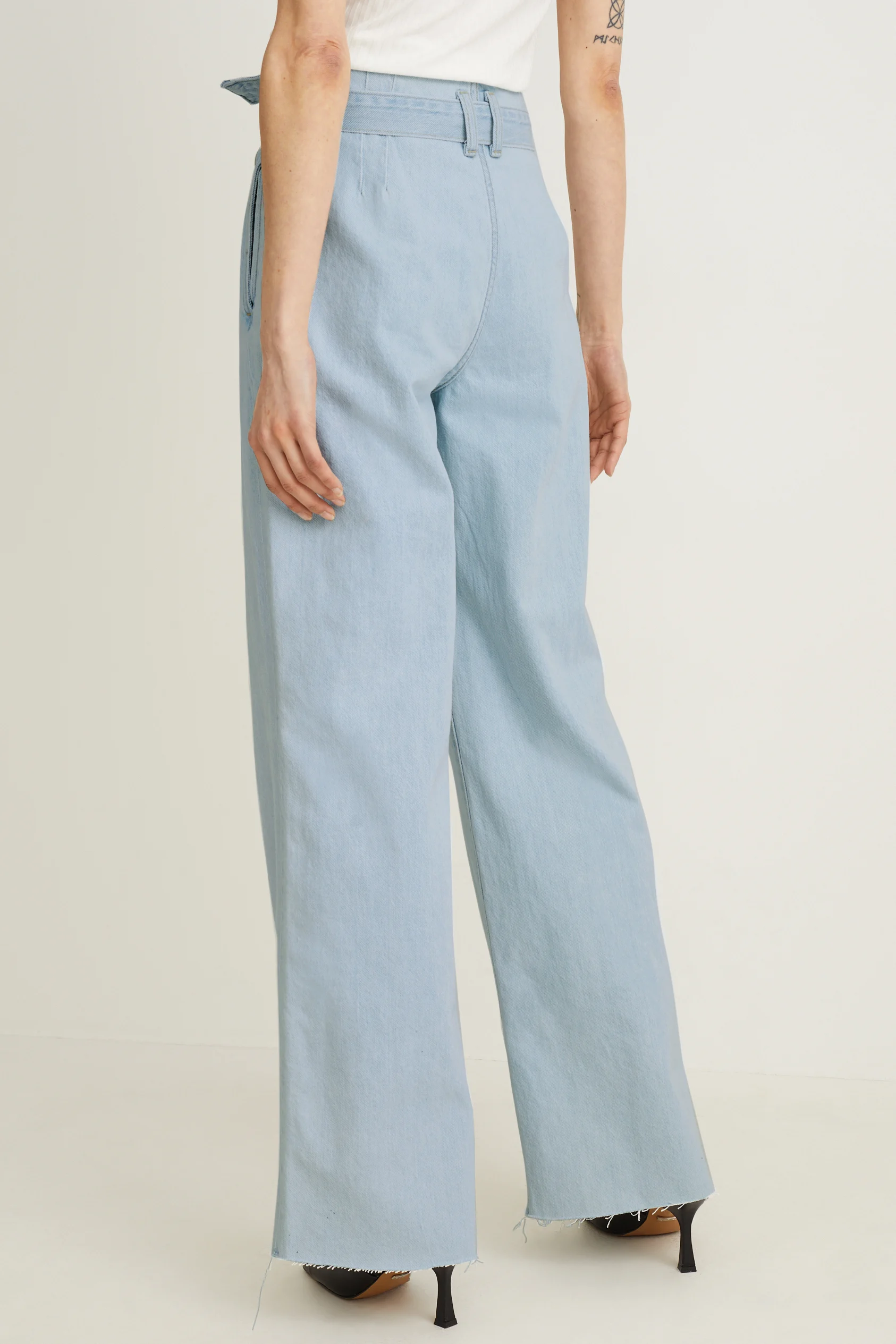 Loose fit jeans - high waist