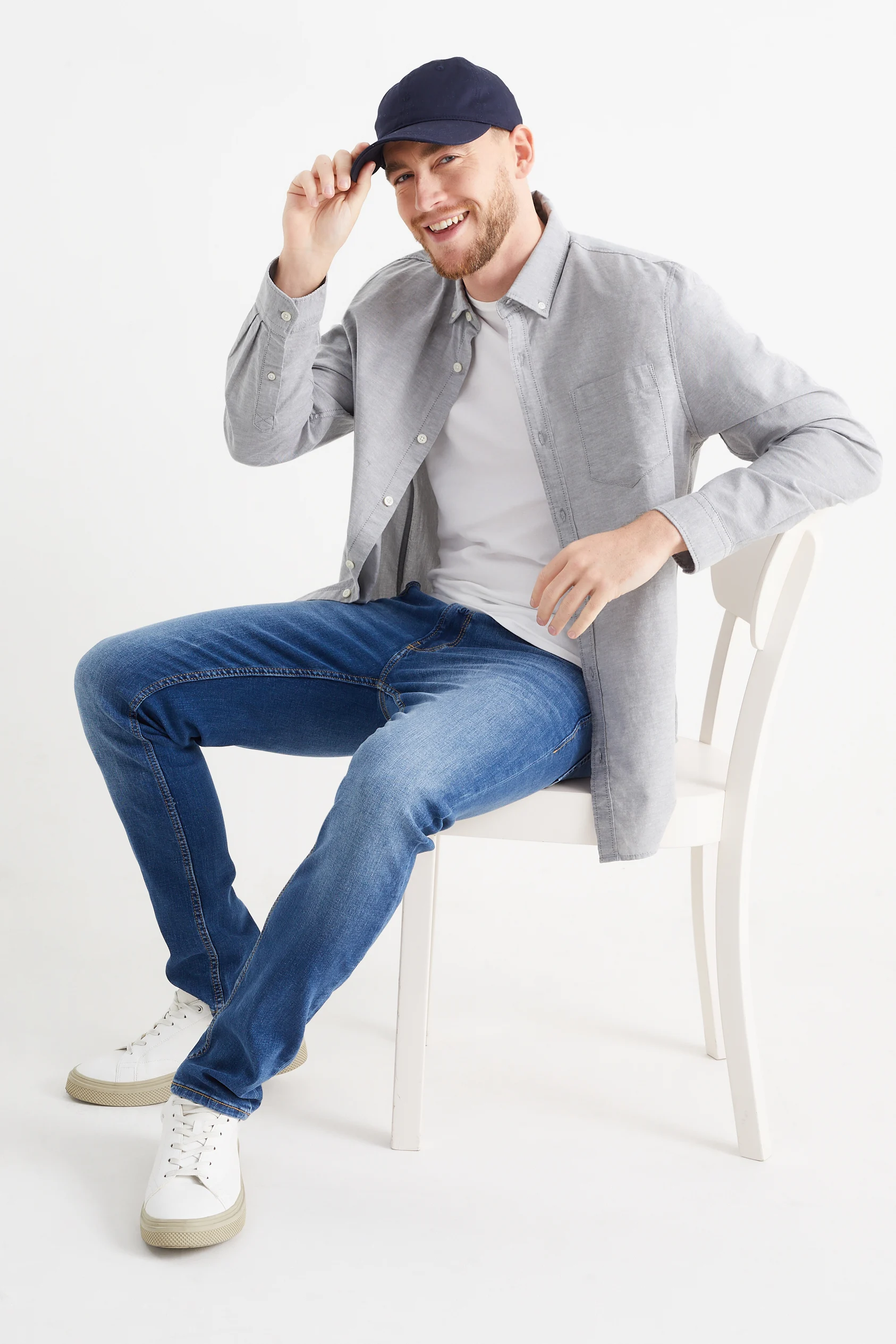 Oxford shirt - regular fit - button-down collar