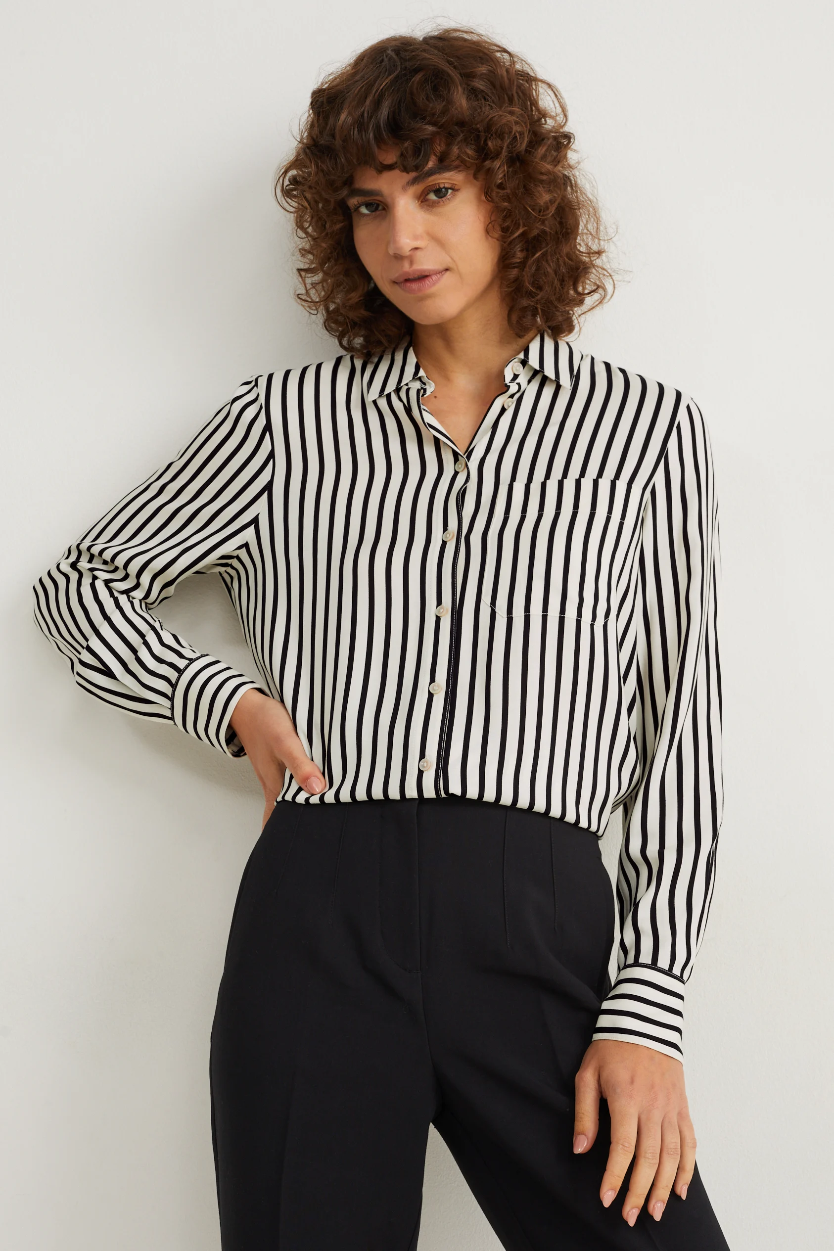 Blouse - striped